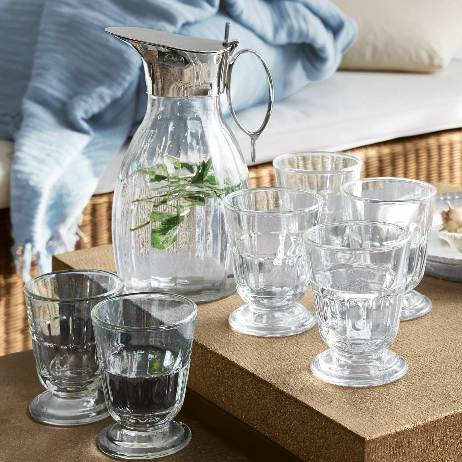 Waterglas set van 6 Pouce