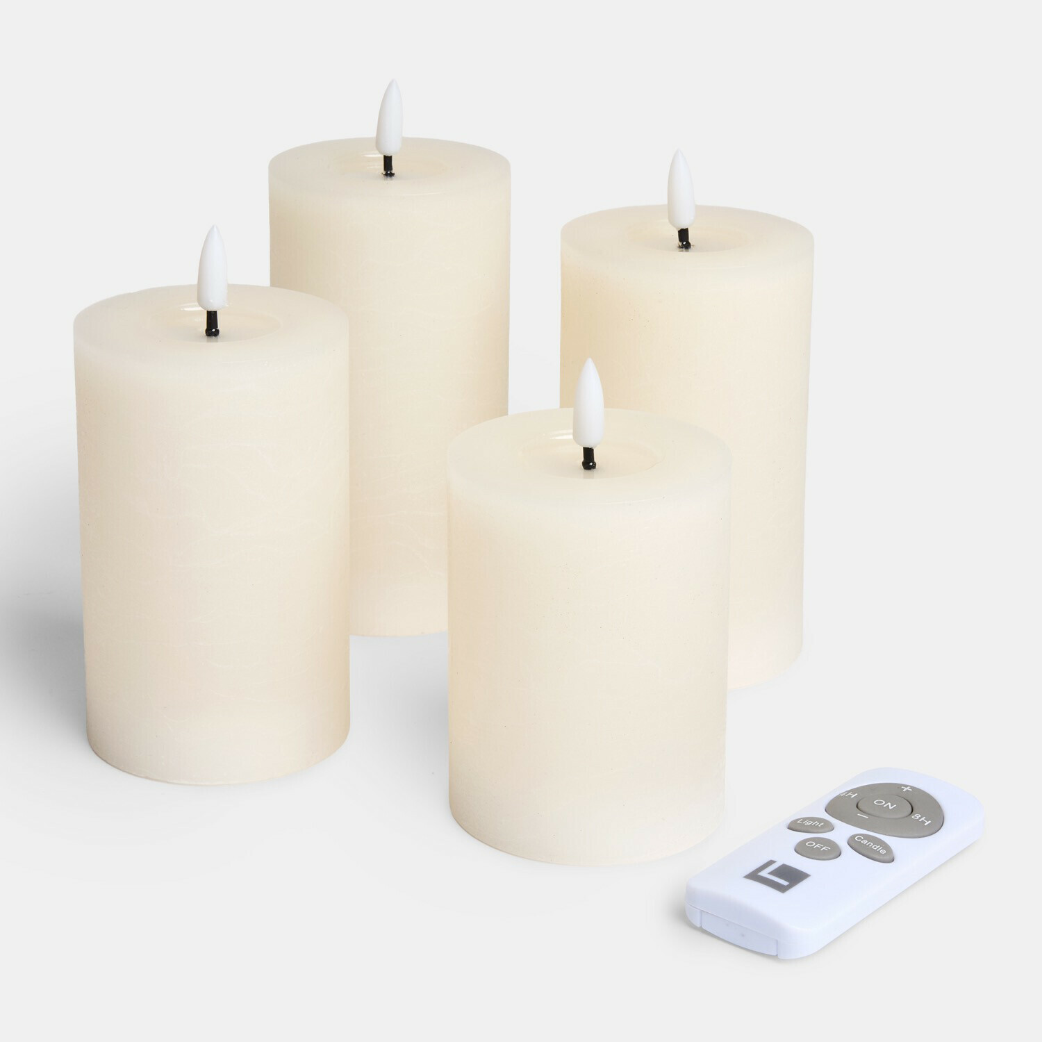 Ledstompkaars set van 4 Ljusvik Ledstompkaars set van 4 Ljusvik