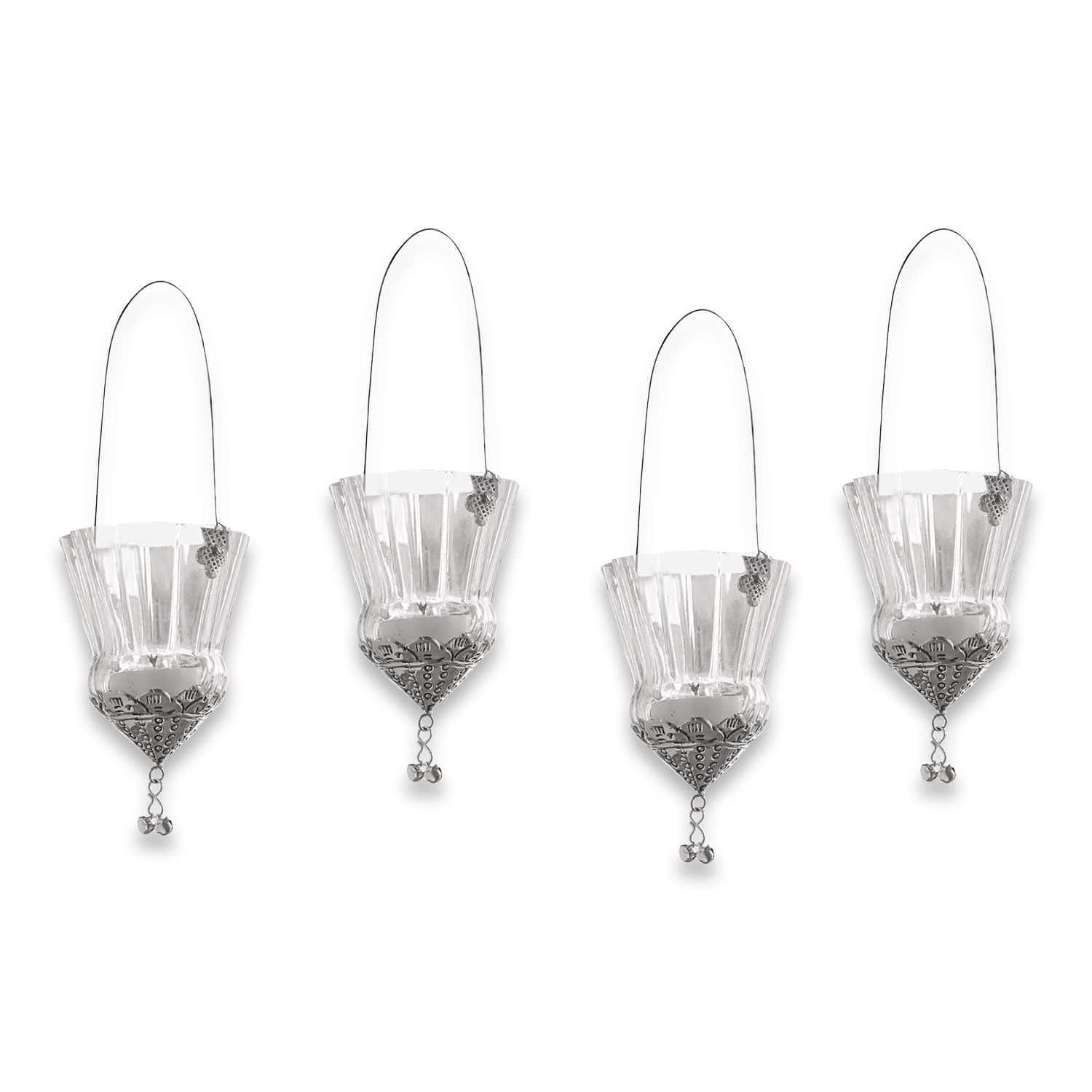 Windlicht set van 4 Timma