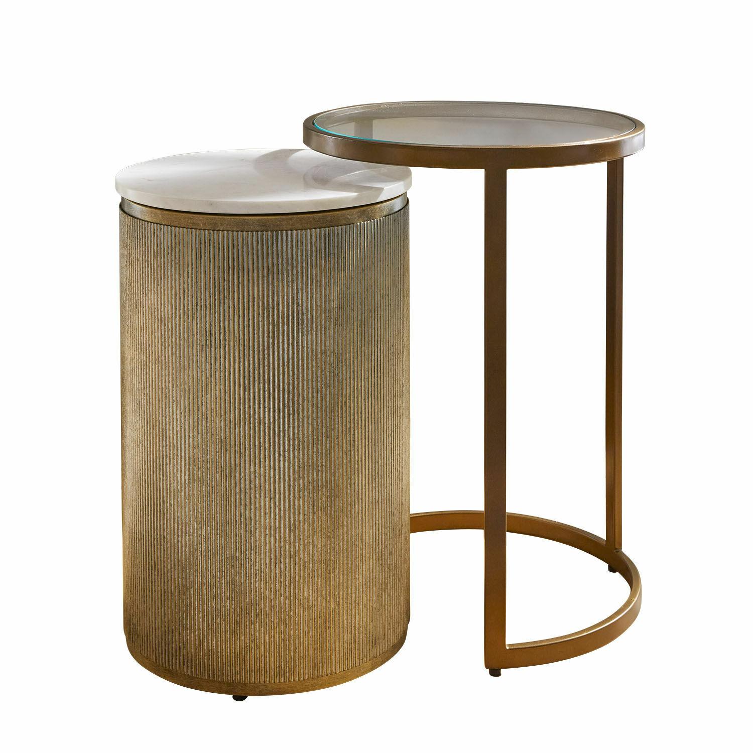 Bijzettafeltje set van 2 Salerico