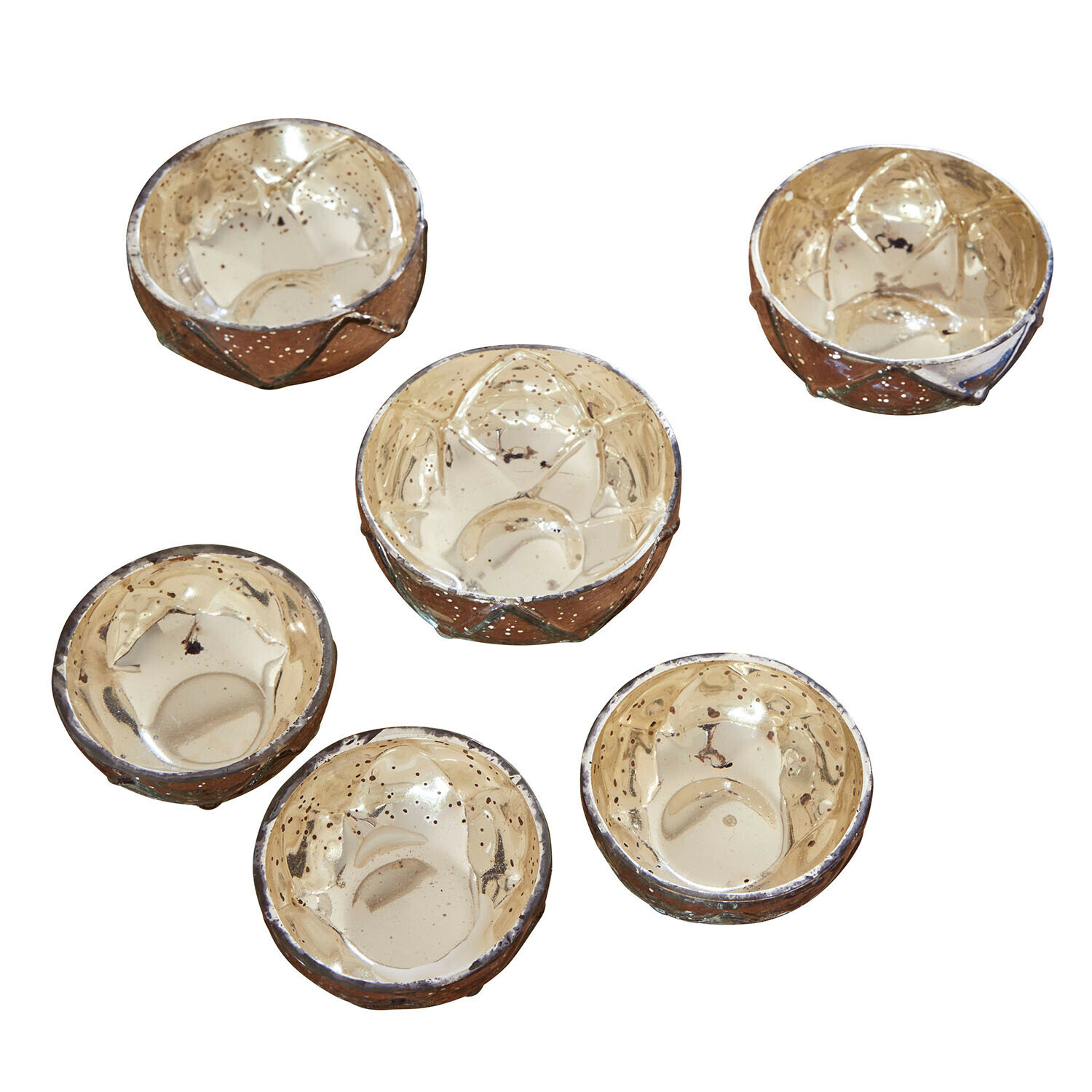 Windlicht set van 6 Amalinae