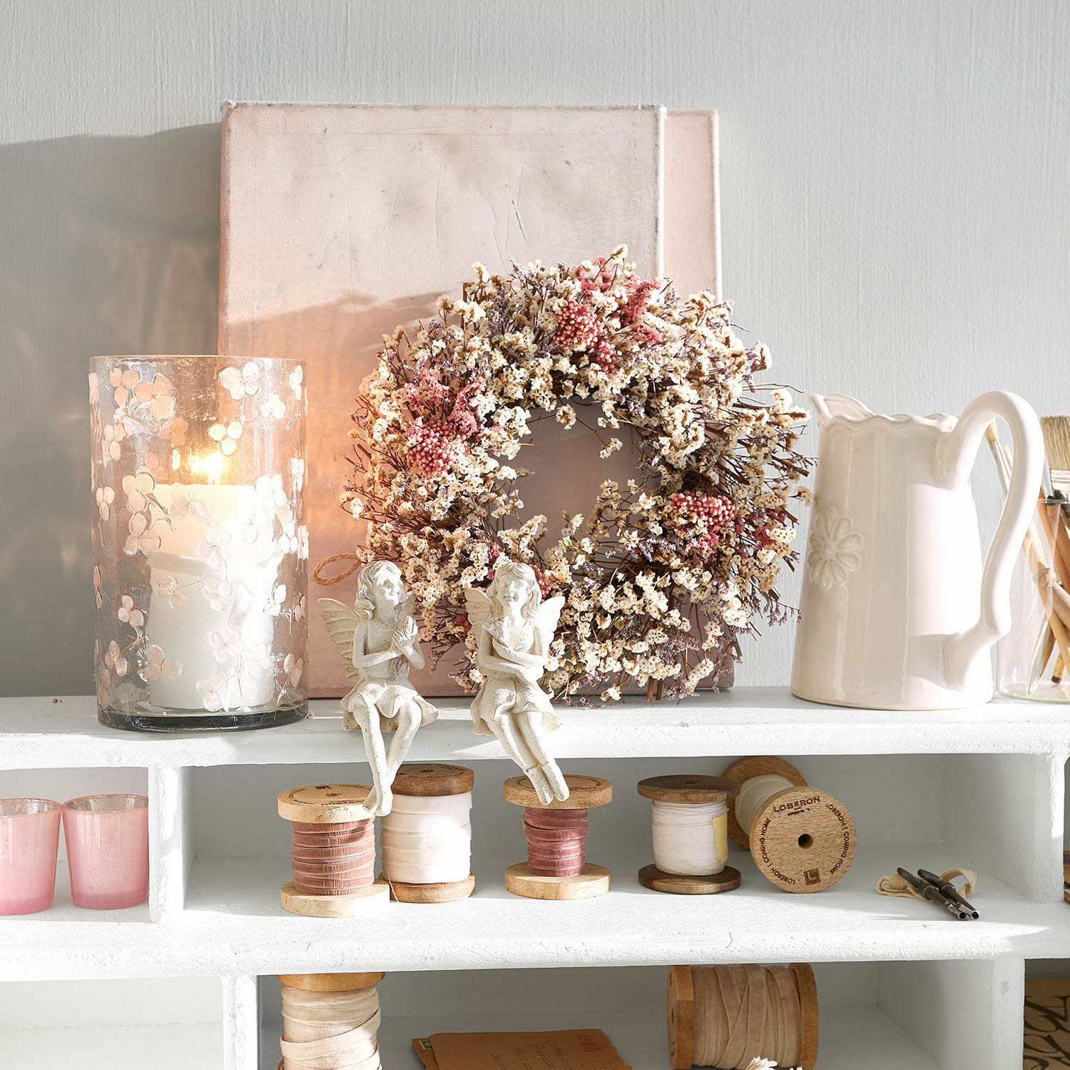 Droogbloemenkrans Jovilique