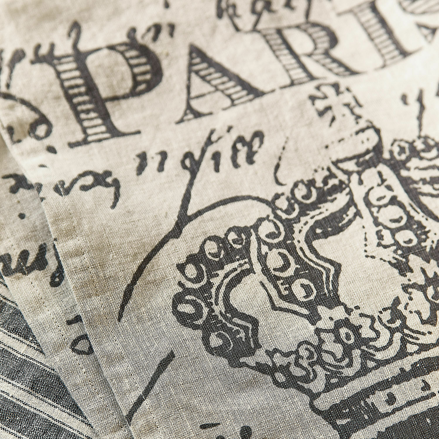 Theedoek set van 2 Fleurissant