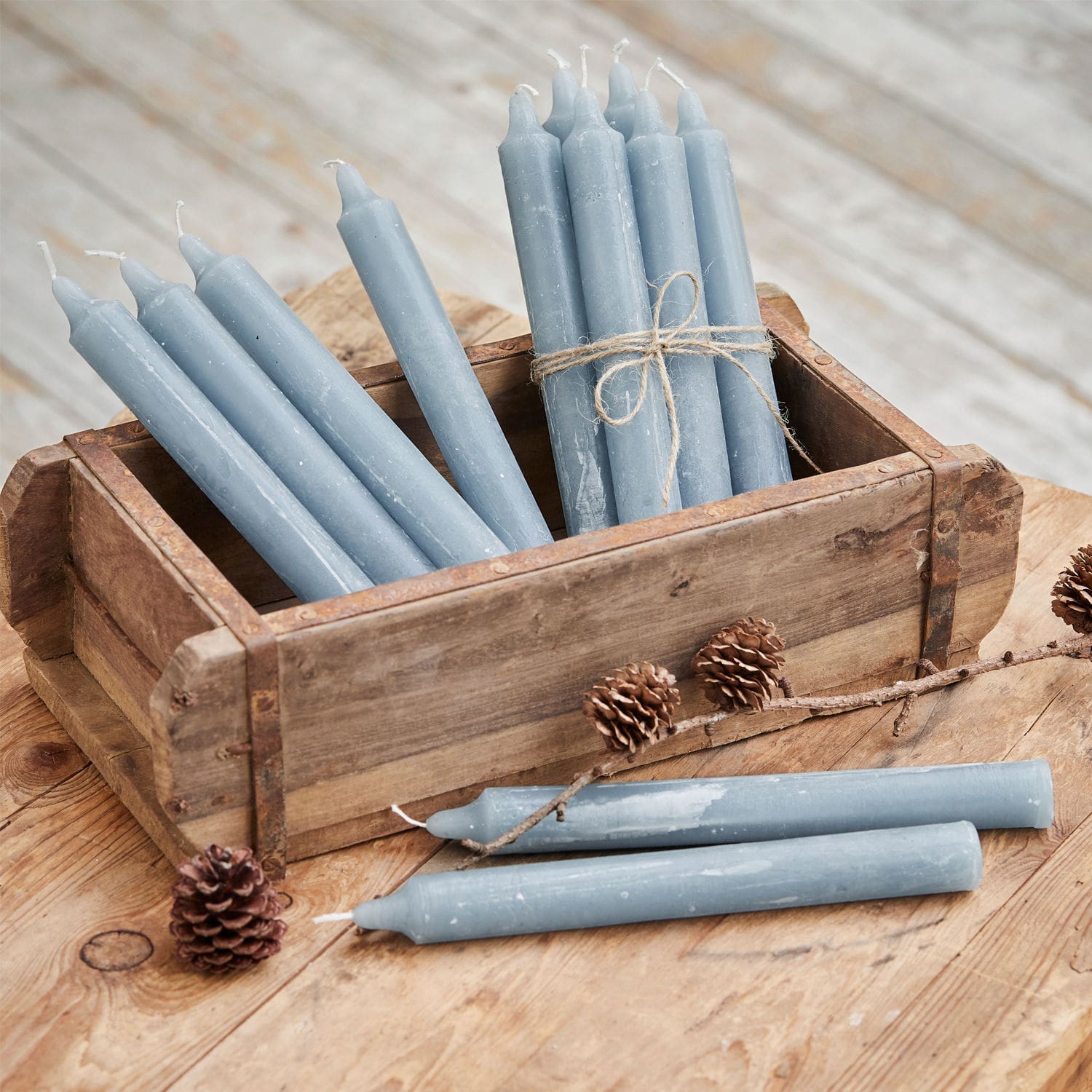 Kaars set van 12 Bauceau