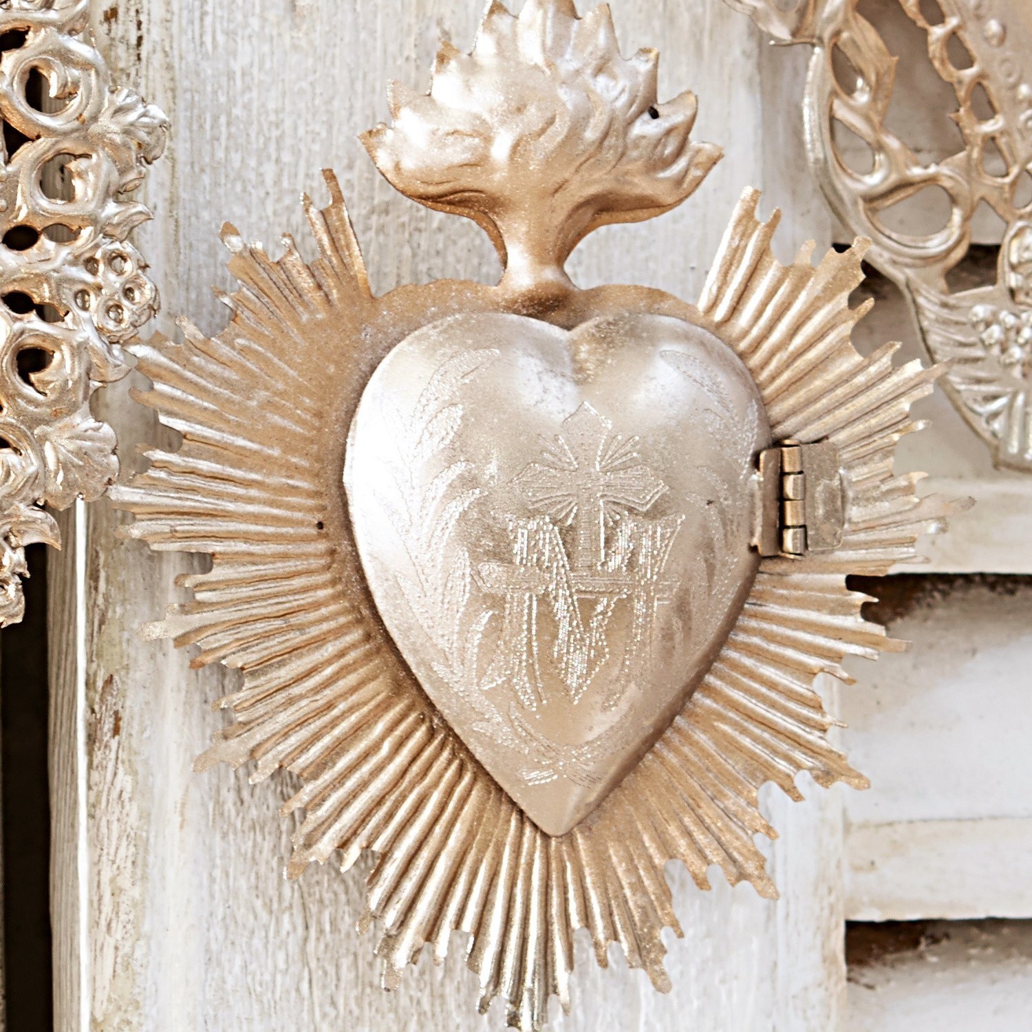 Decoratie ornament set van 3 Alexain