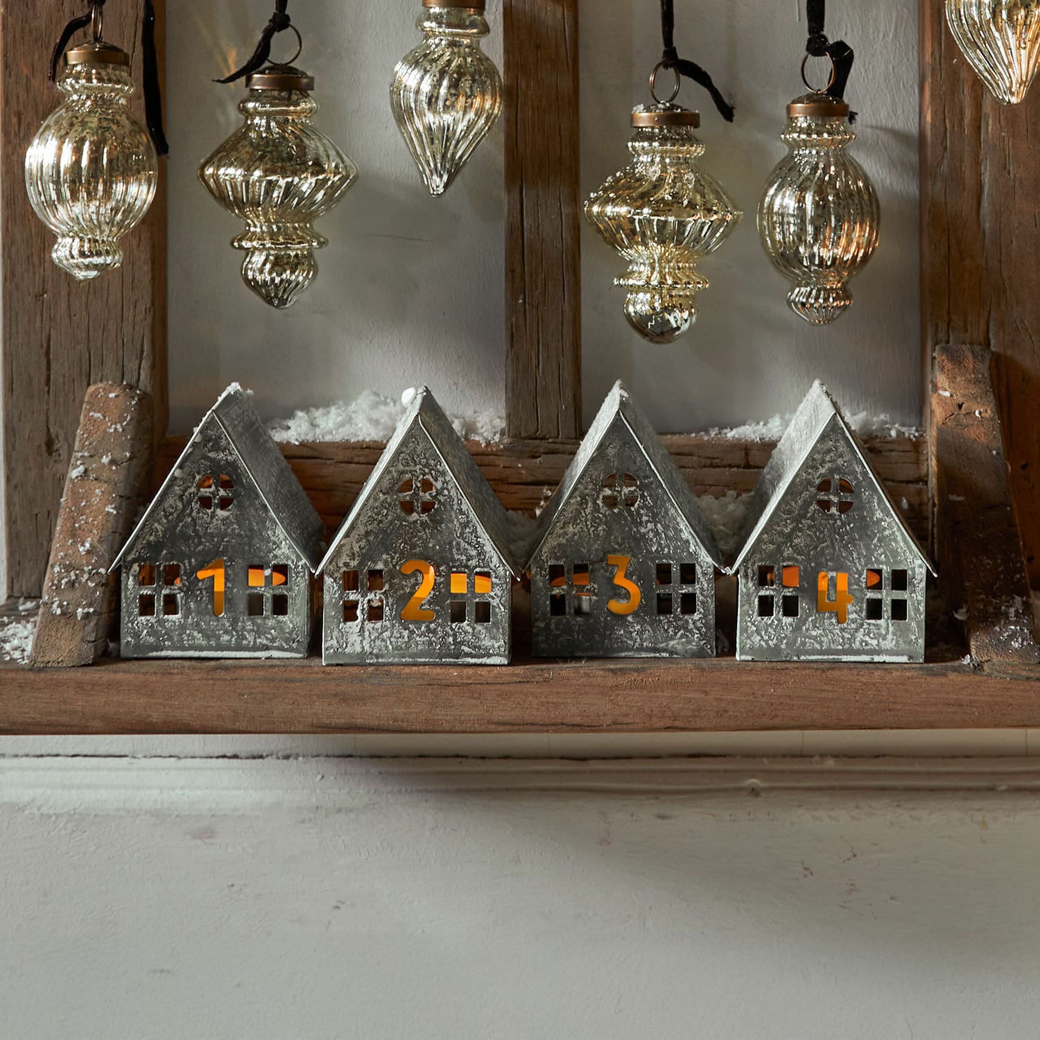 Windlichtje set van 4 Ivolere