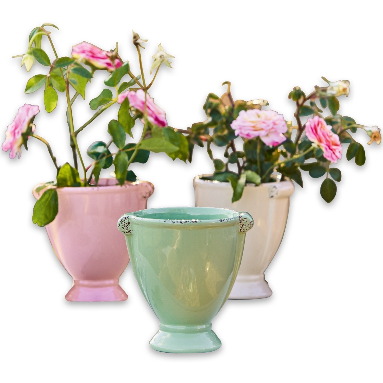 Sierpot set van 3 Pastels