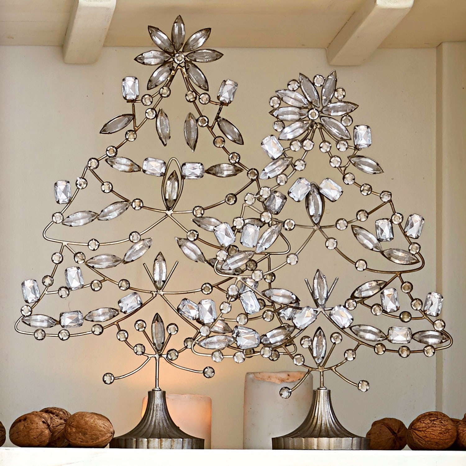 Decoratieboom set van 2 Gimeux