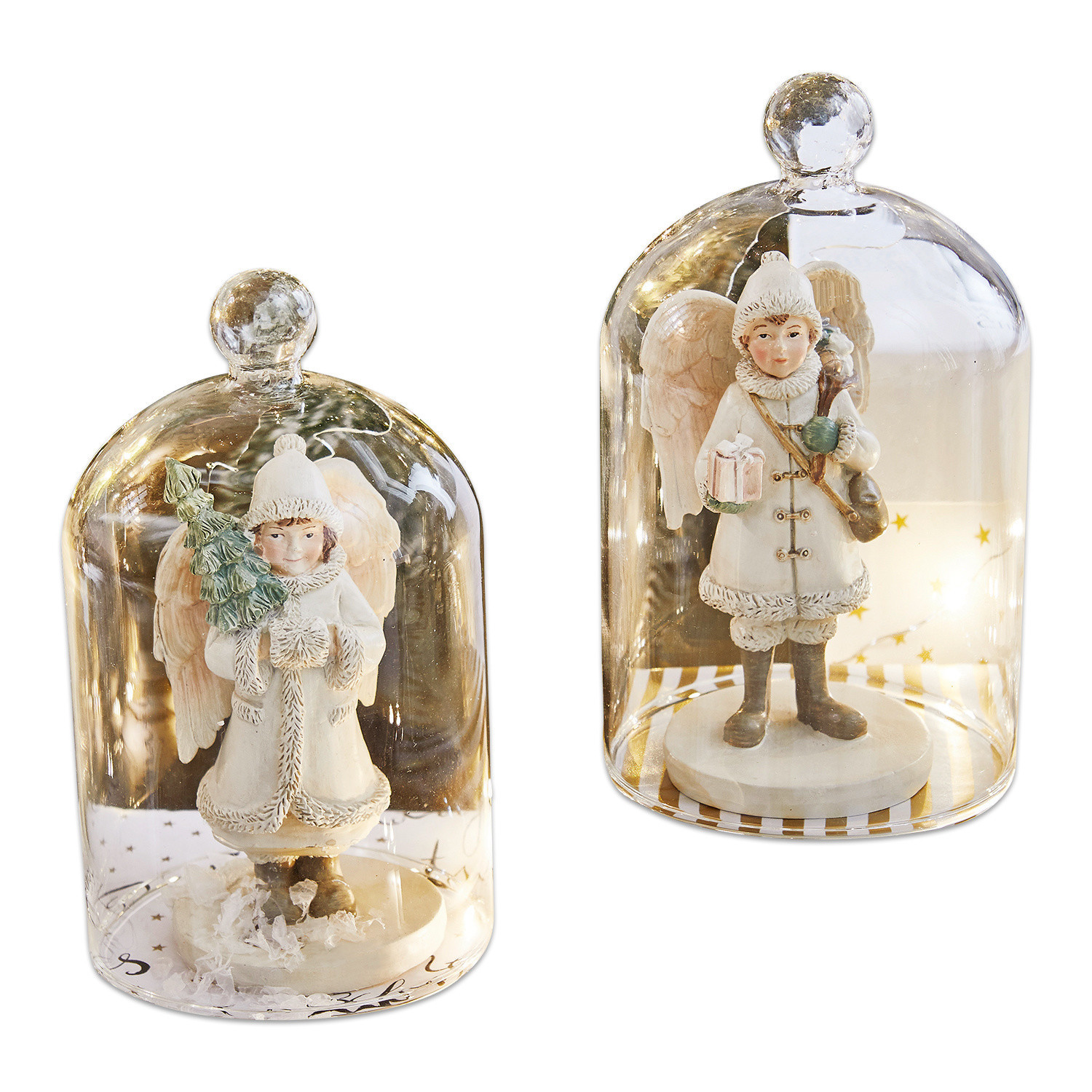 Kerstversiering, set van 2 Children