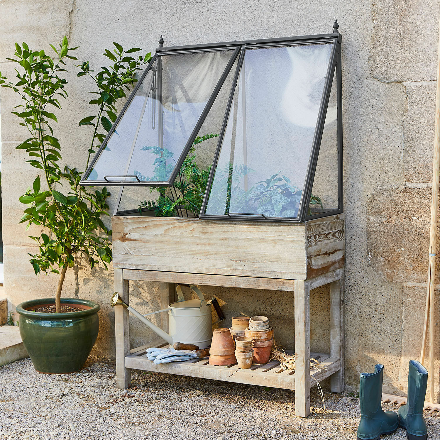 Verhoogde moestuinbak Seranille