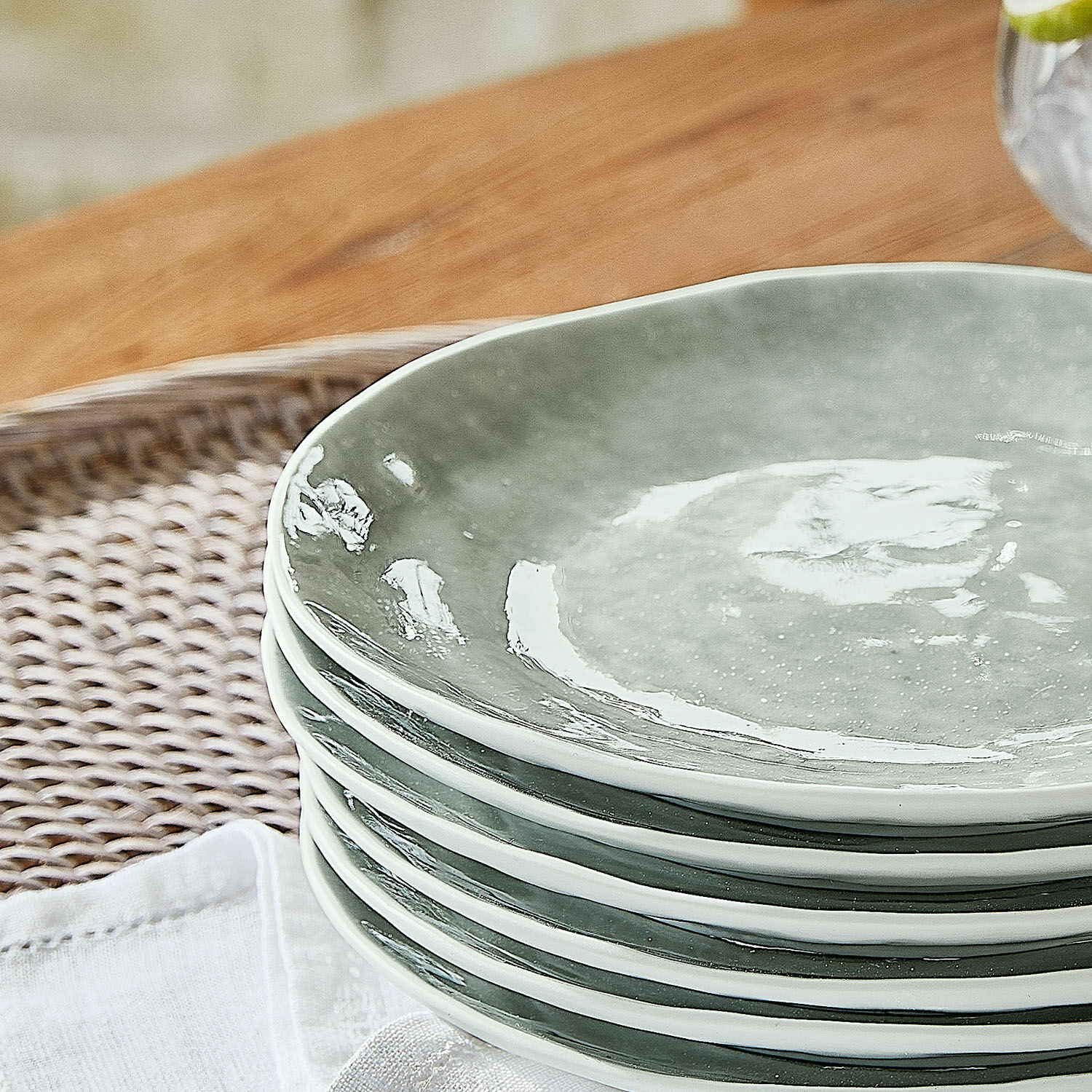 Dessertbordje set van 6 Braganza