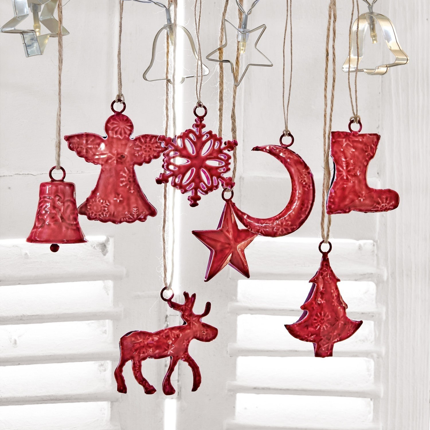Kerstversiering set van 8 Rudy & Co.
