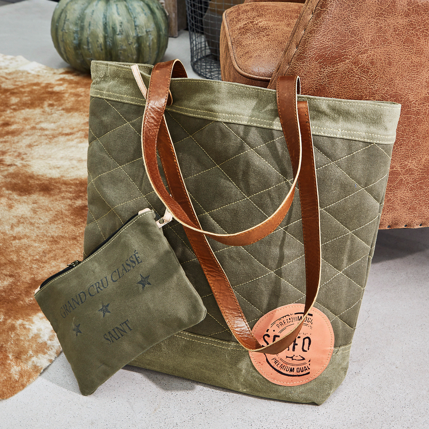 Tas set van 2 Christabel