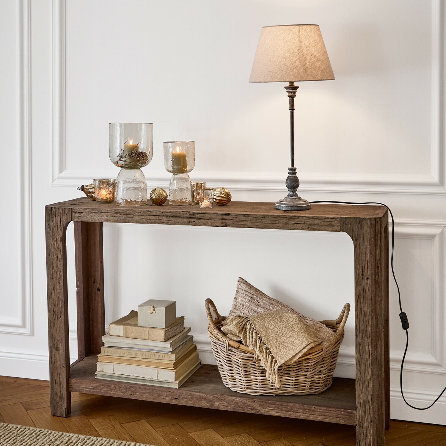 Windlicht set van 2 Faylina