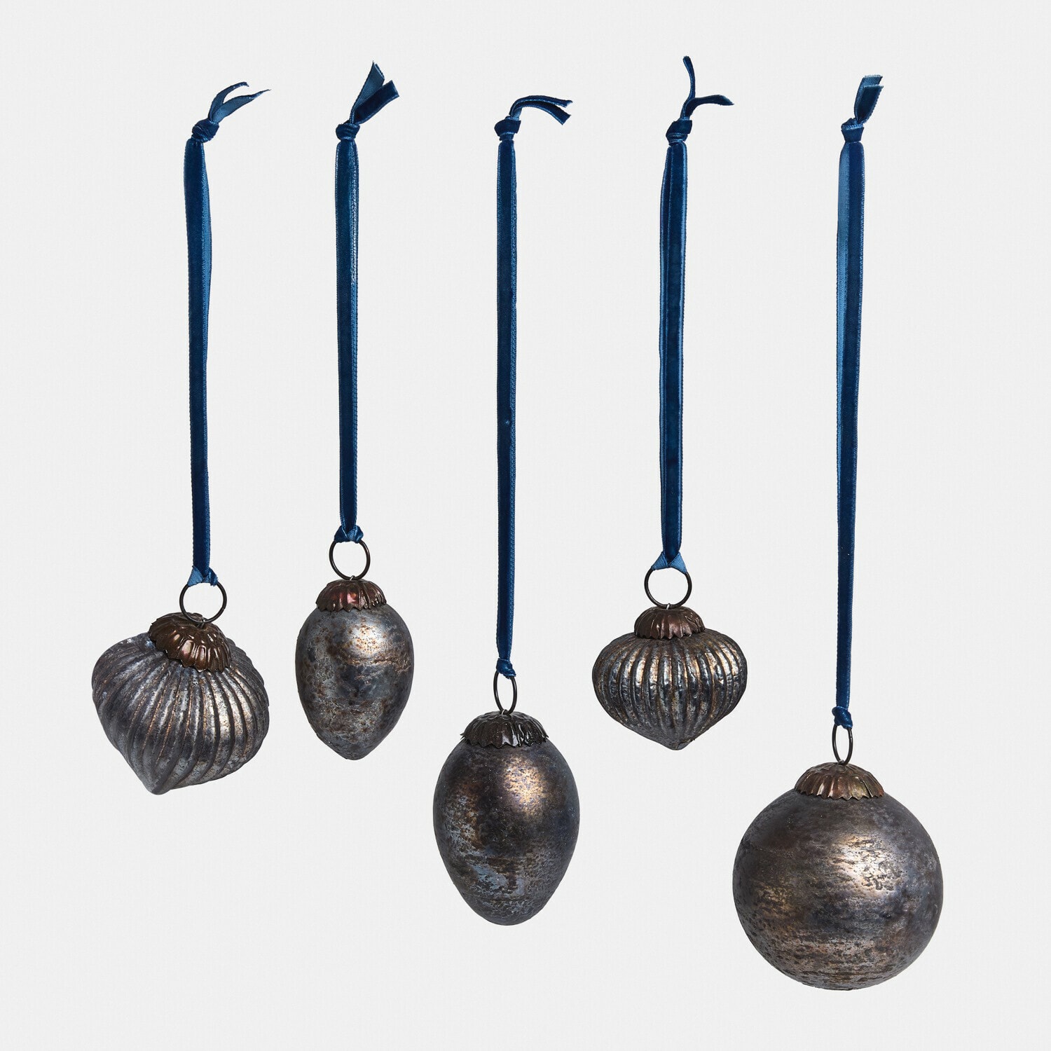 Kerstbal set van 5 Corwynn