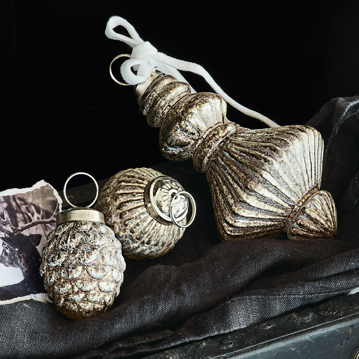 Kerstversiering set van 6 Ménoire