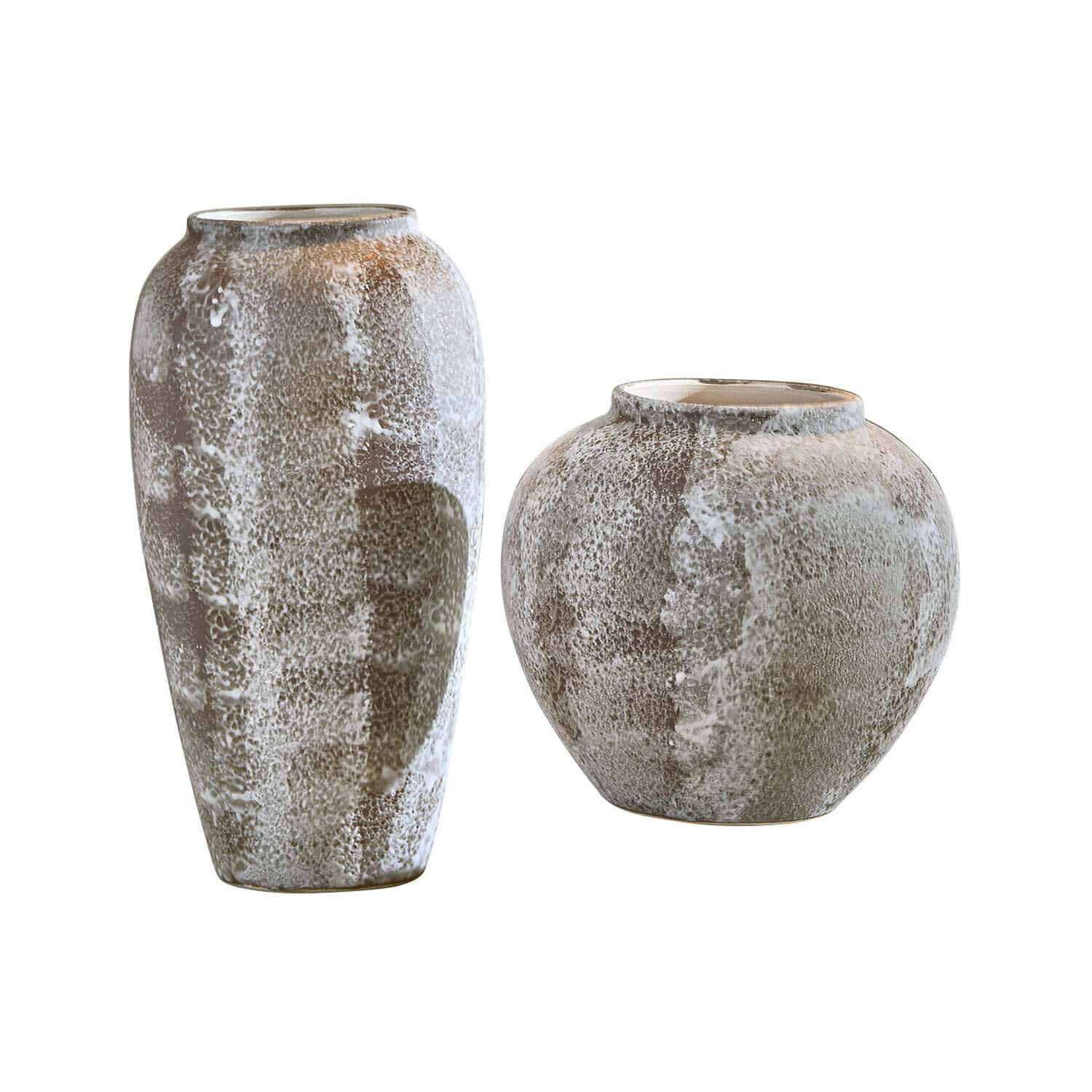 Vaas set van 2 Ciel d'Opale