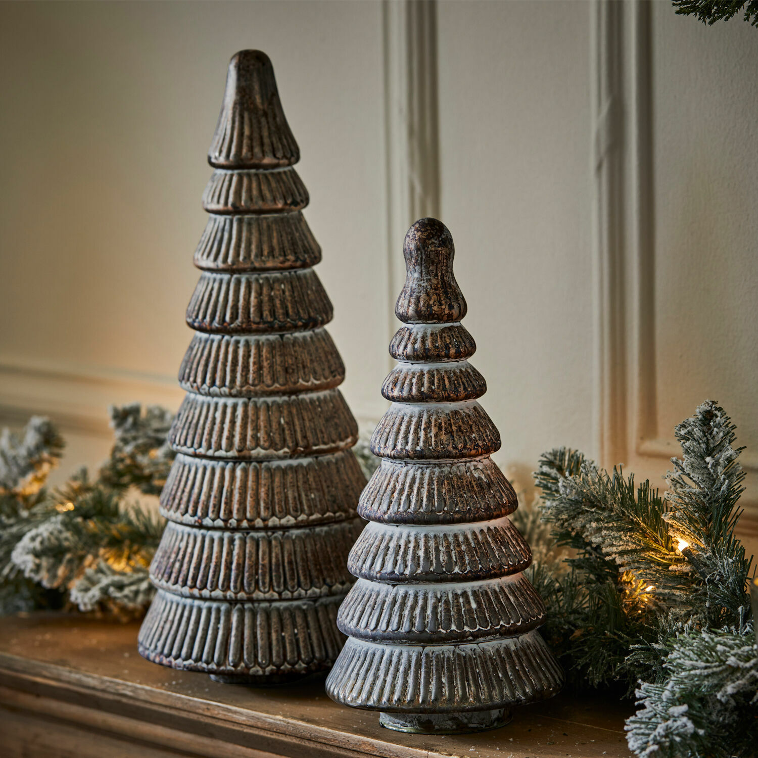 Decoratieboom set van 2 Clarmond