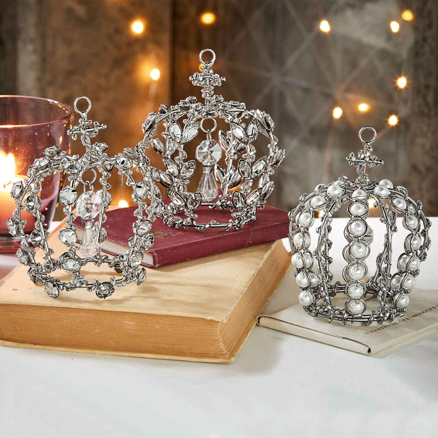 Kerstversiering, set van 3 Plailly