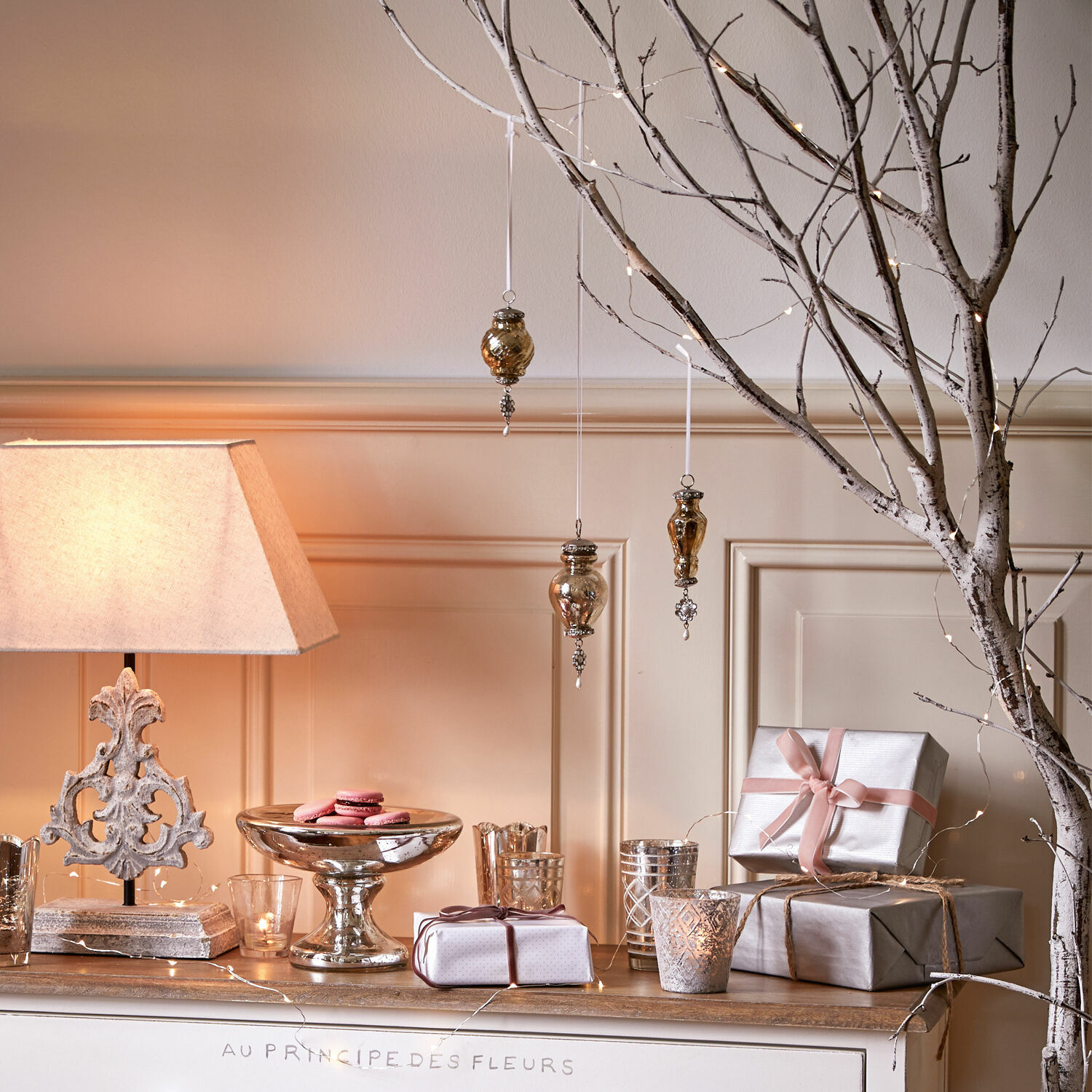 Kerstversiering set van 4 Larme