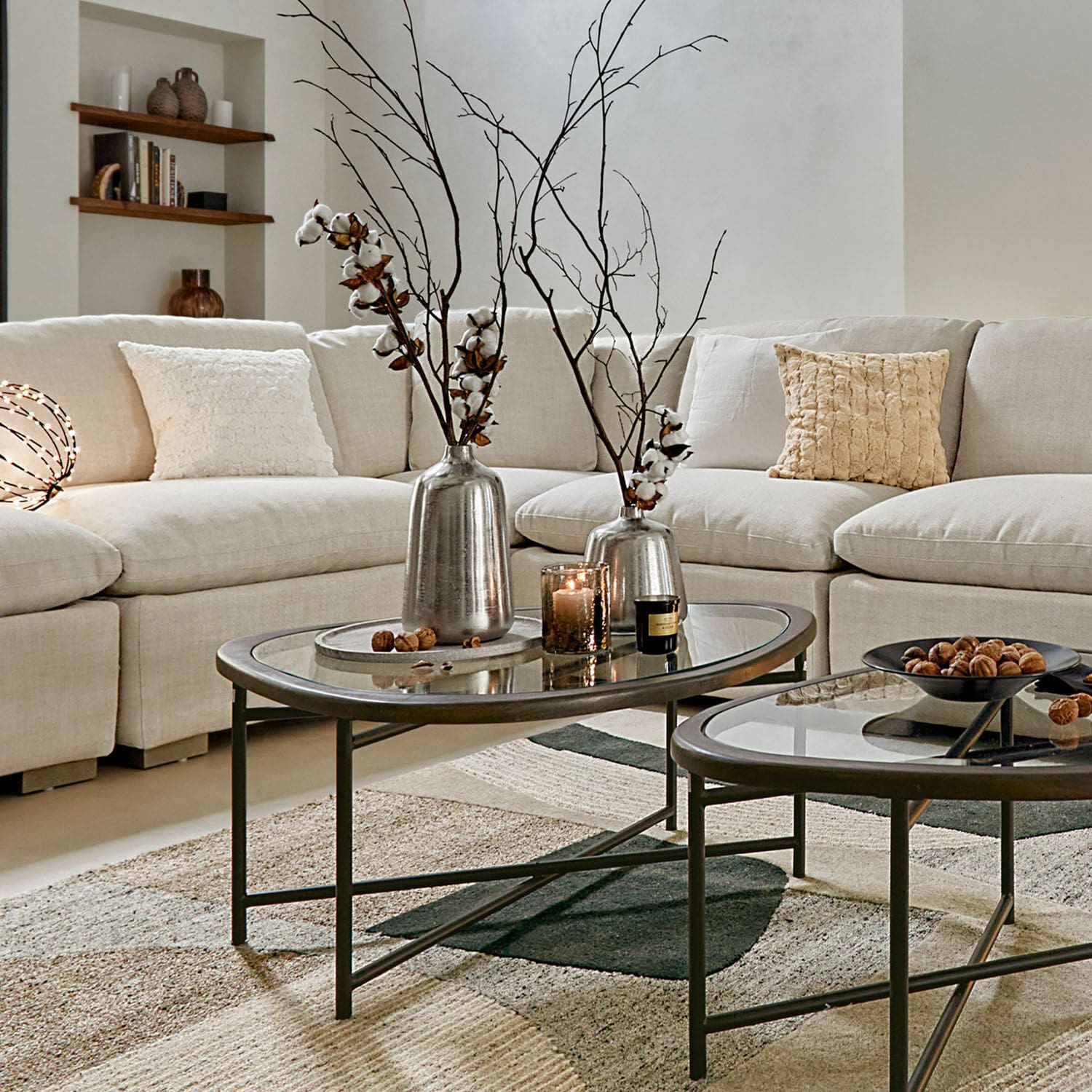 Vaas set van 2 Orabela