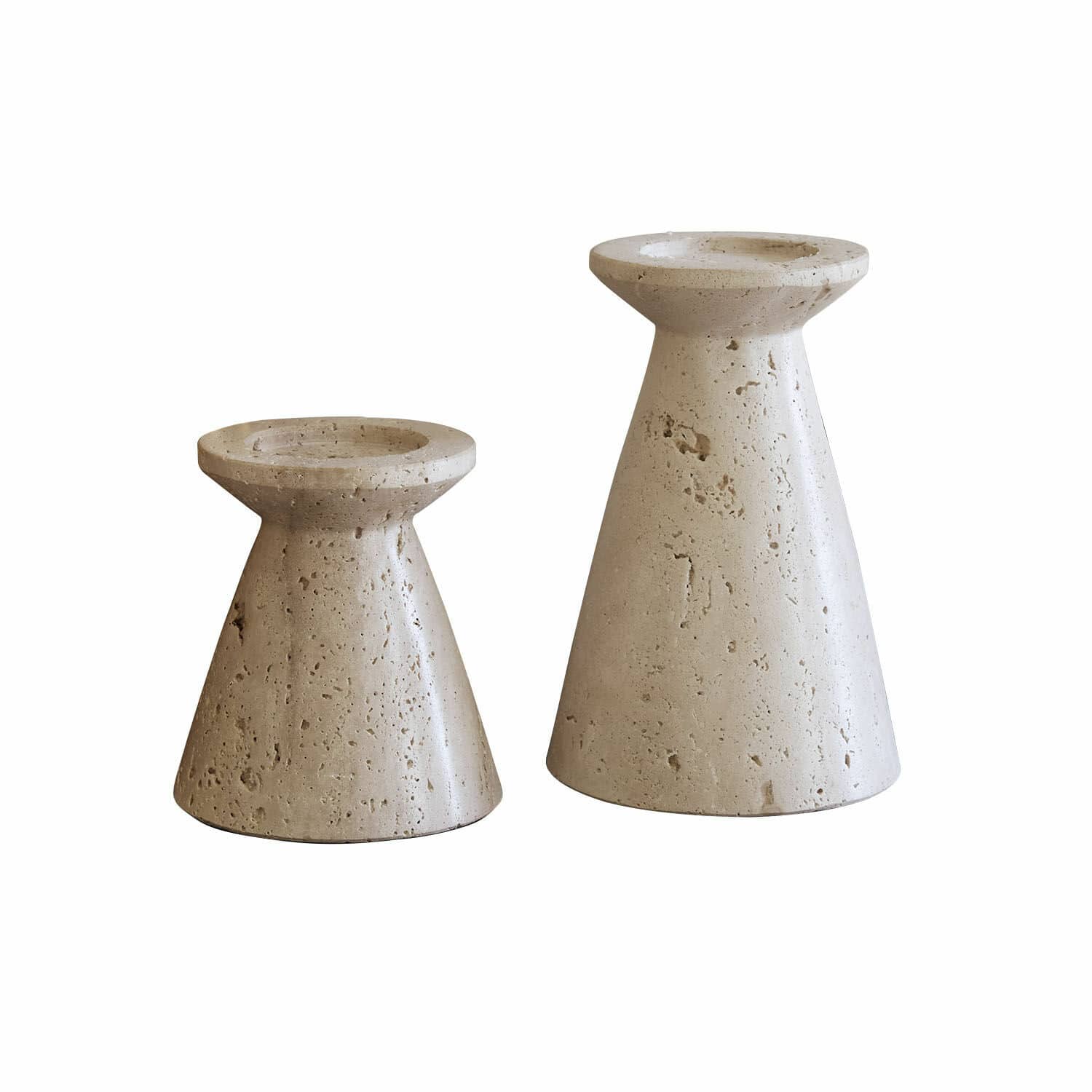 Kaarsenhouder set van 2 Bazrahim