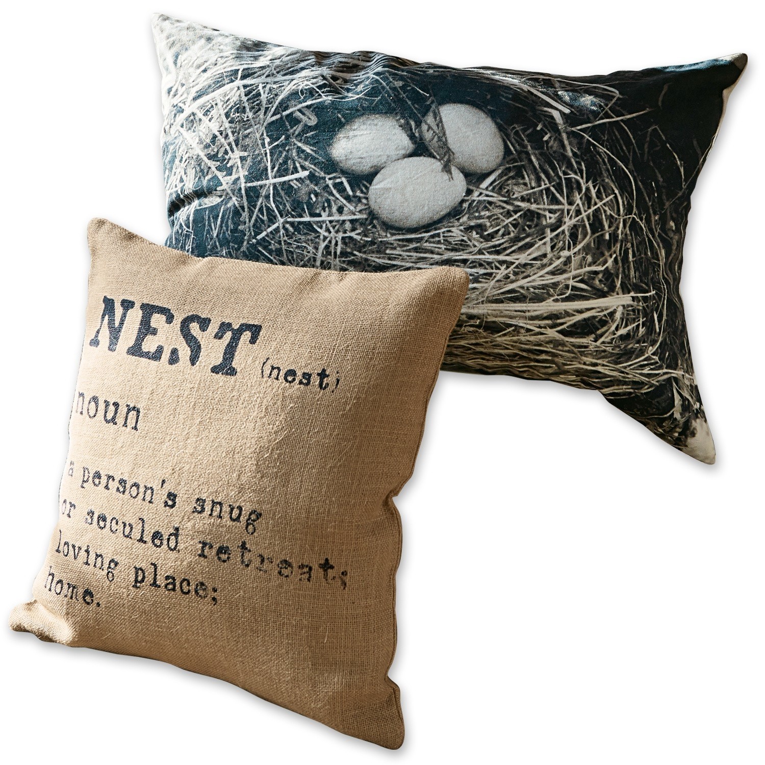 Kussen set van 2 Nest