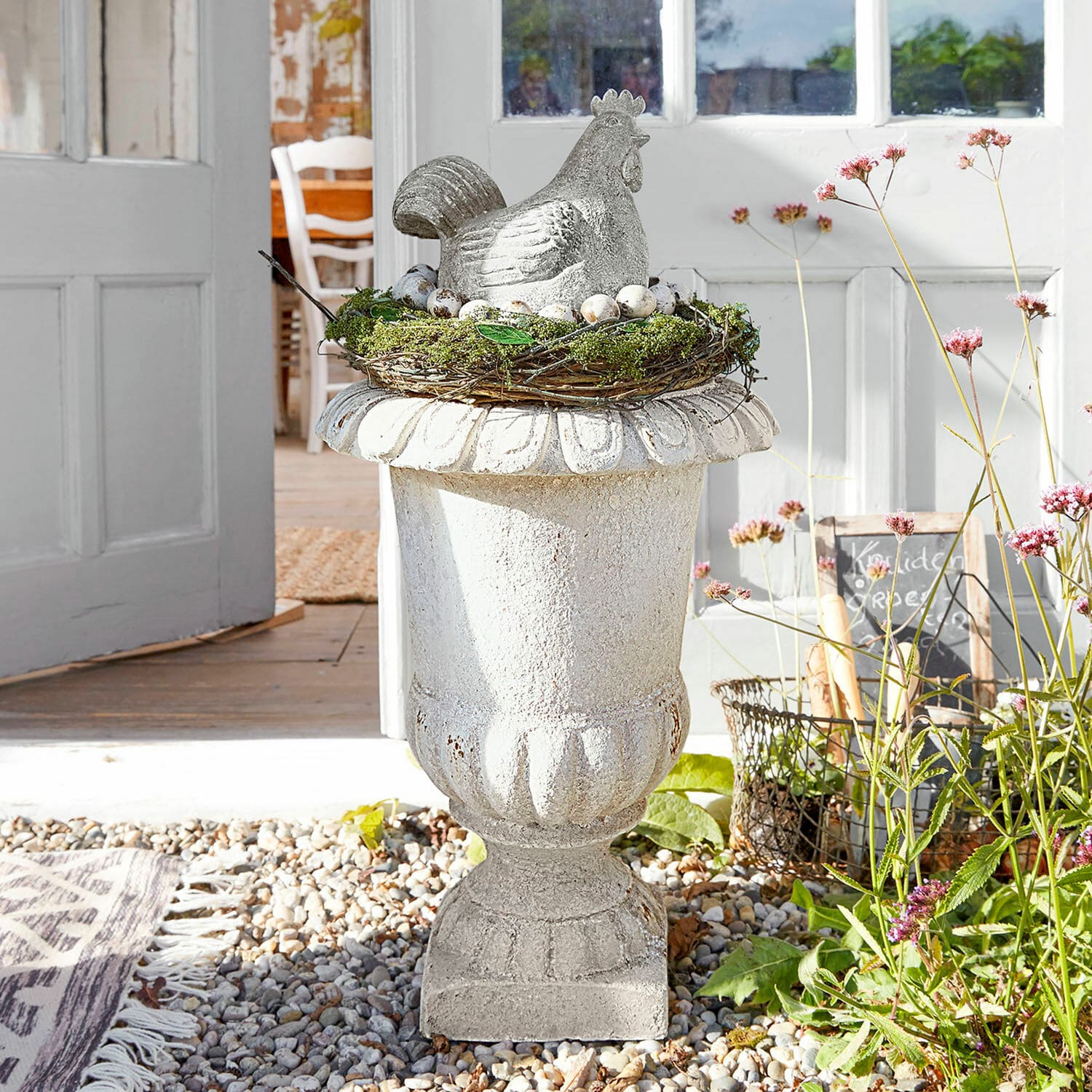 Decoratieve kip Roselique
