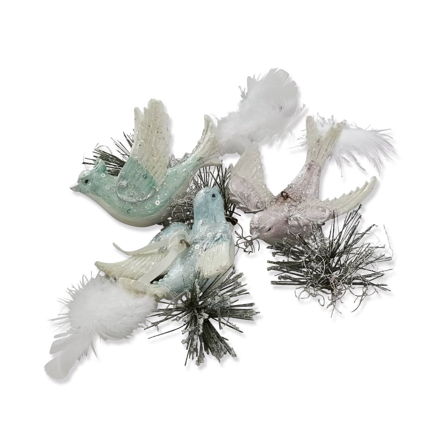 Vogeltje set van 3 Cendrey