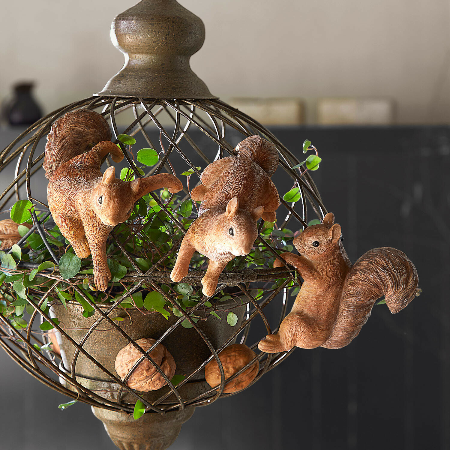 Decoratief eekhoorntje set van 3 Sylvaraen