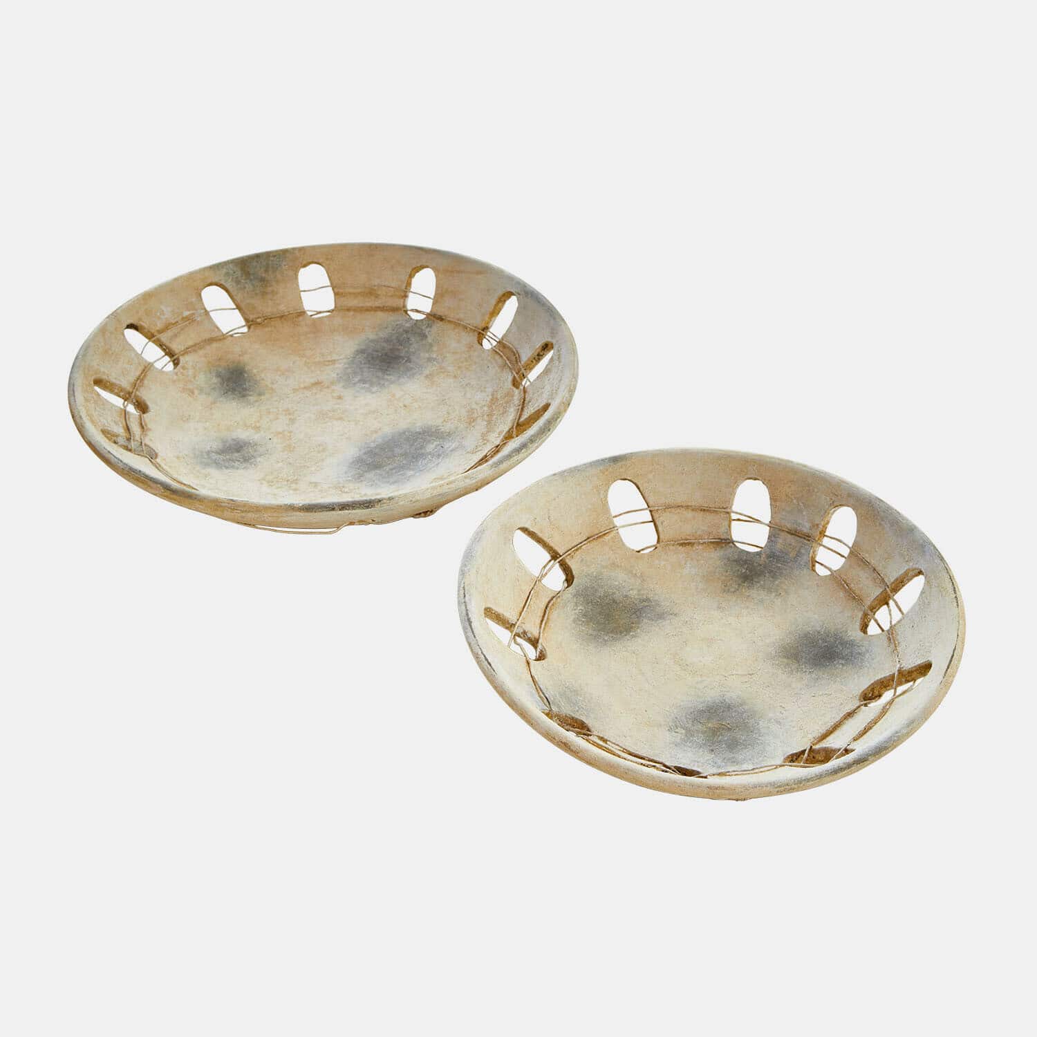 Decoratieve schaal set van 2 Delunas