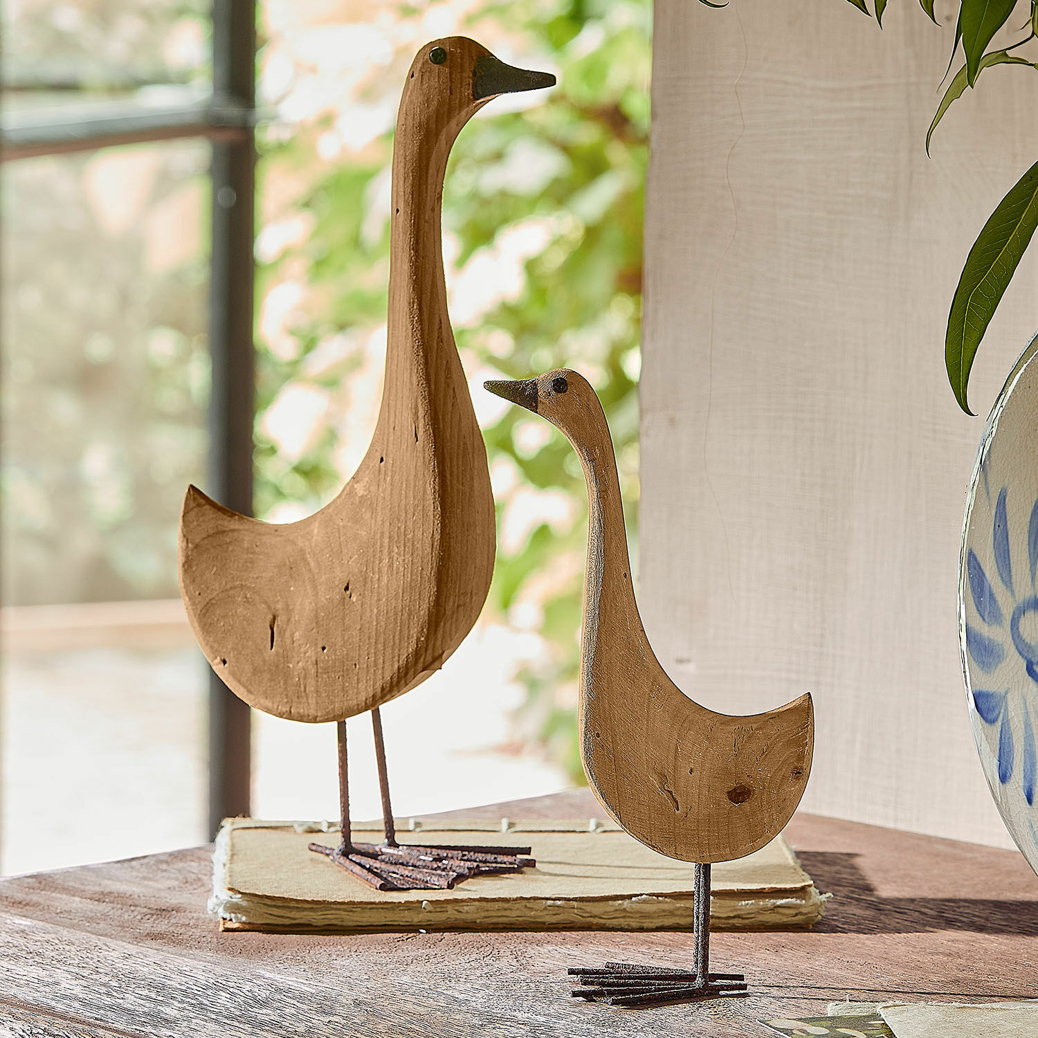 Decoratiegans set van 2 Amiraz