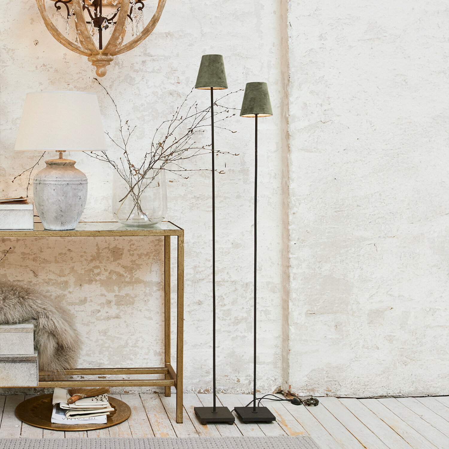 Staande lamp set van 2 Tacoma