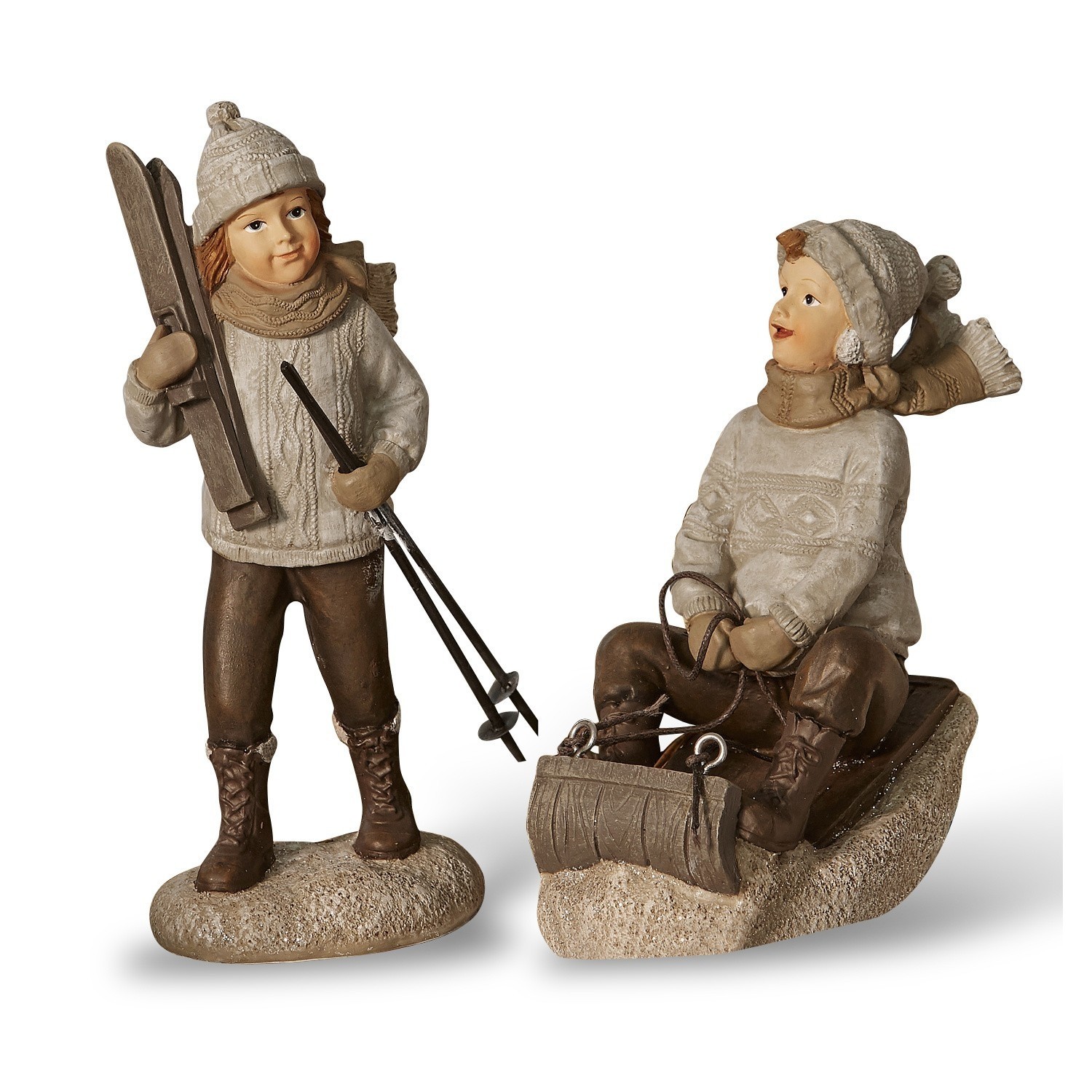 Figuren set van 2 Créon