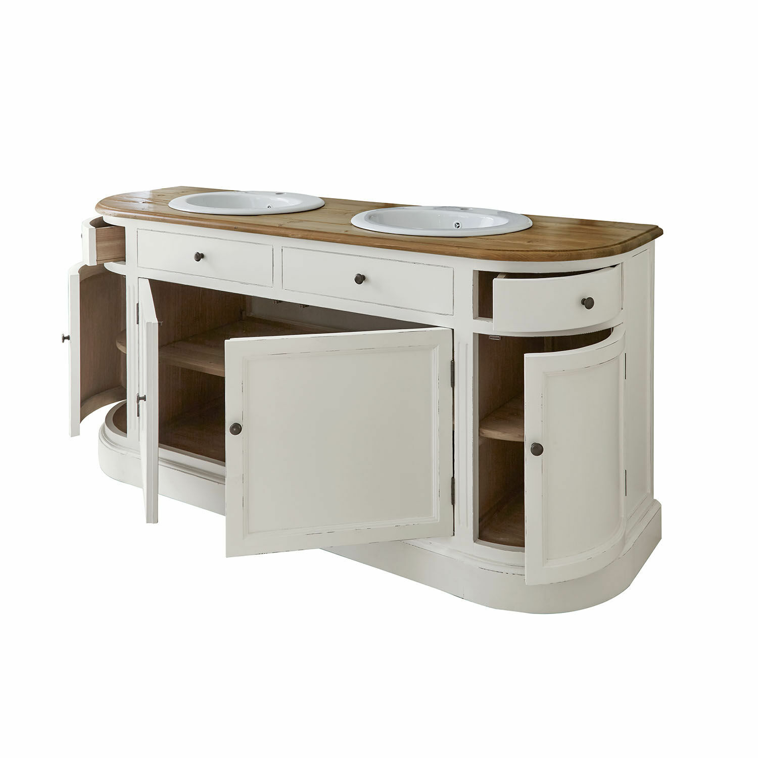 Dubbele wastafel Louisiana