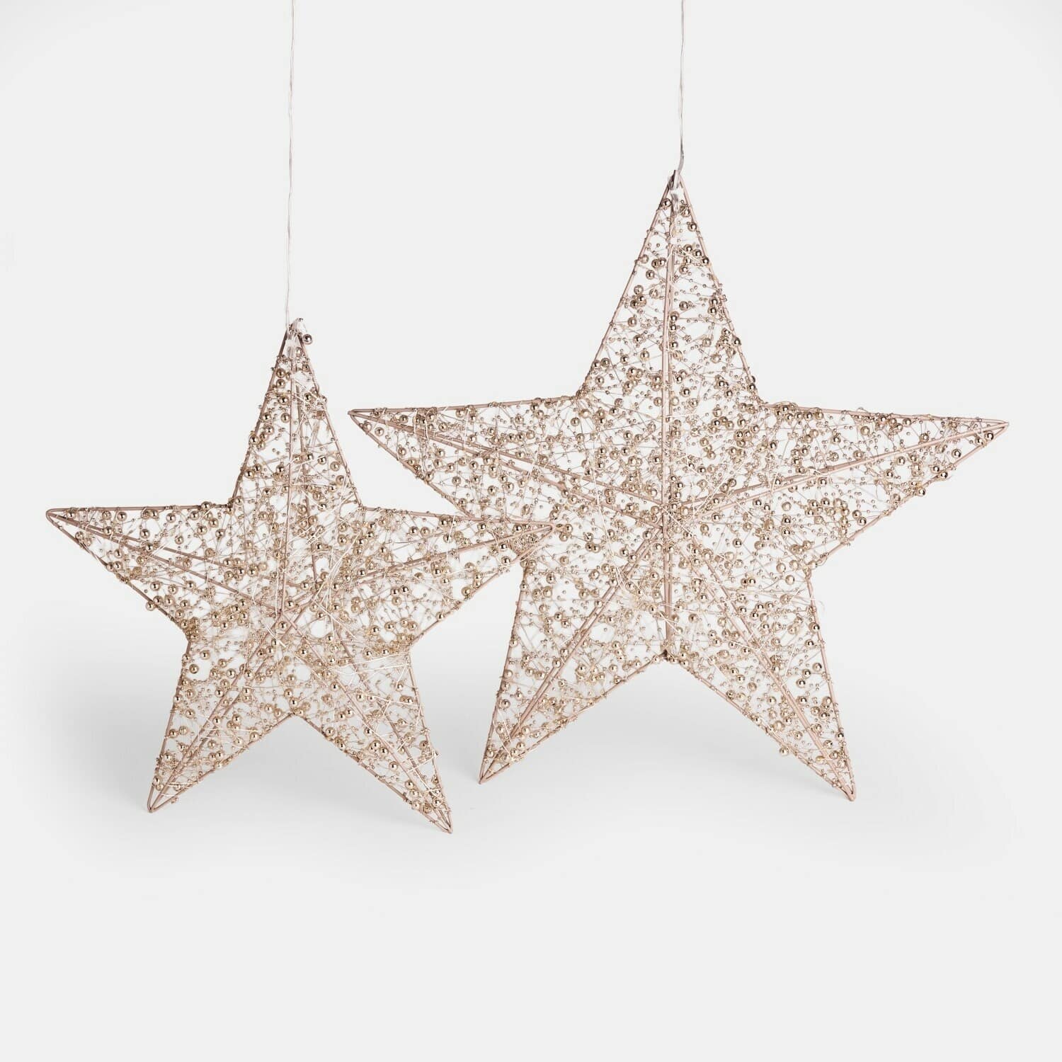 Ster met ledlampjes set van 2 Brightens Ster met ledlampjes set van 2 Brightens