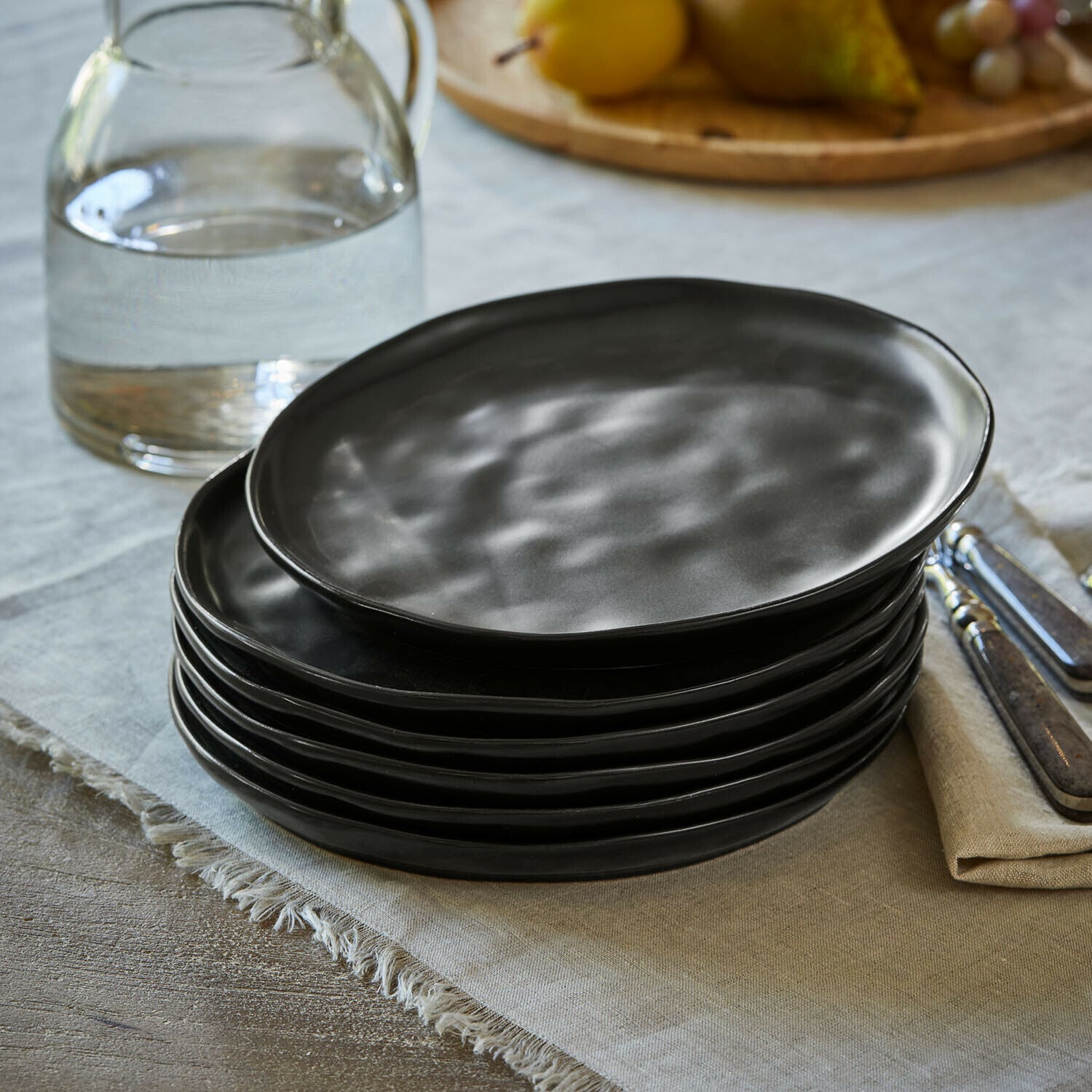Dessertbordje set van 6 Biarré
