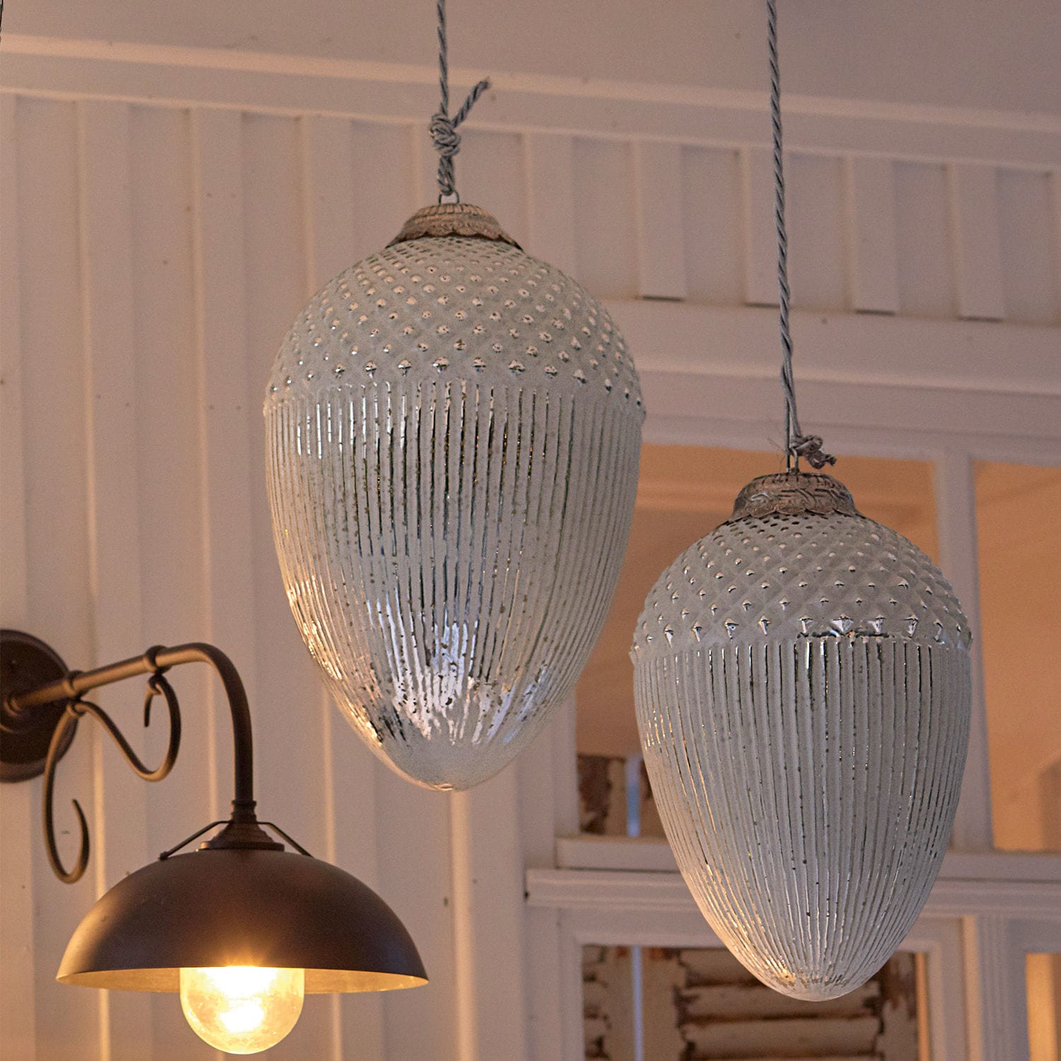 Kerstdecoratie set van 2 Cornailles