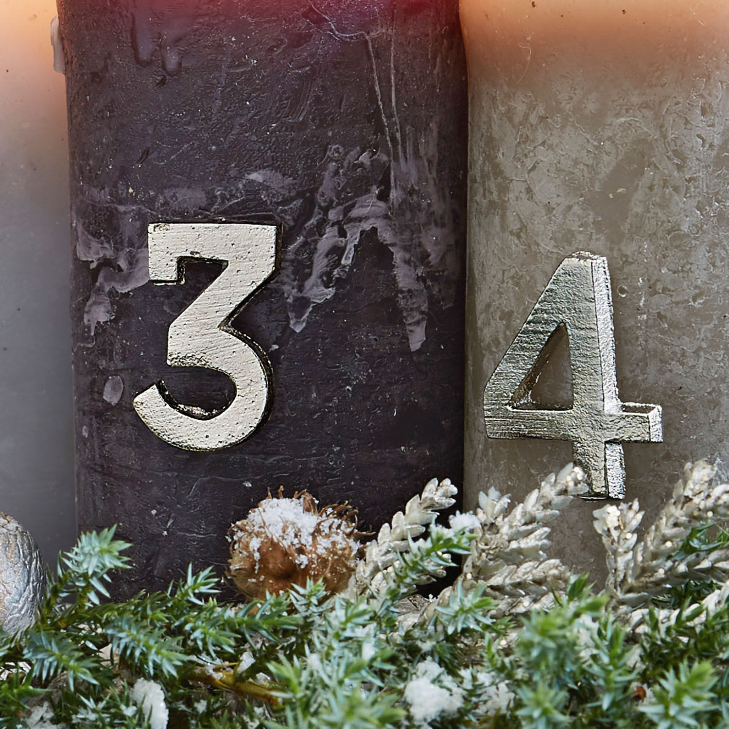 Decoratiepin set van 4 Marfino