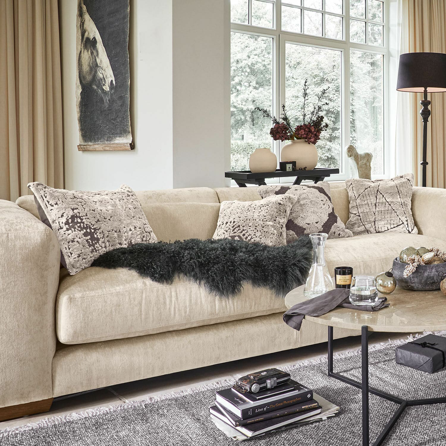 Kussenhoes set van 4 Plaisancière