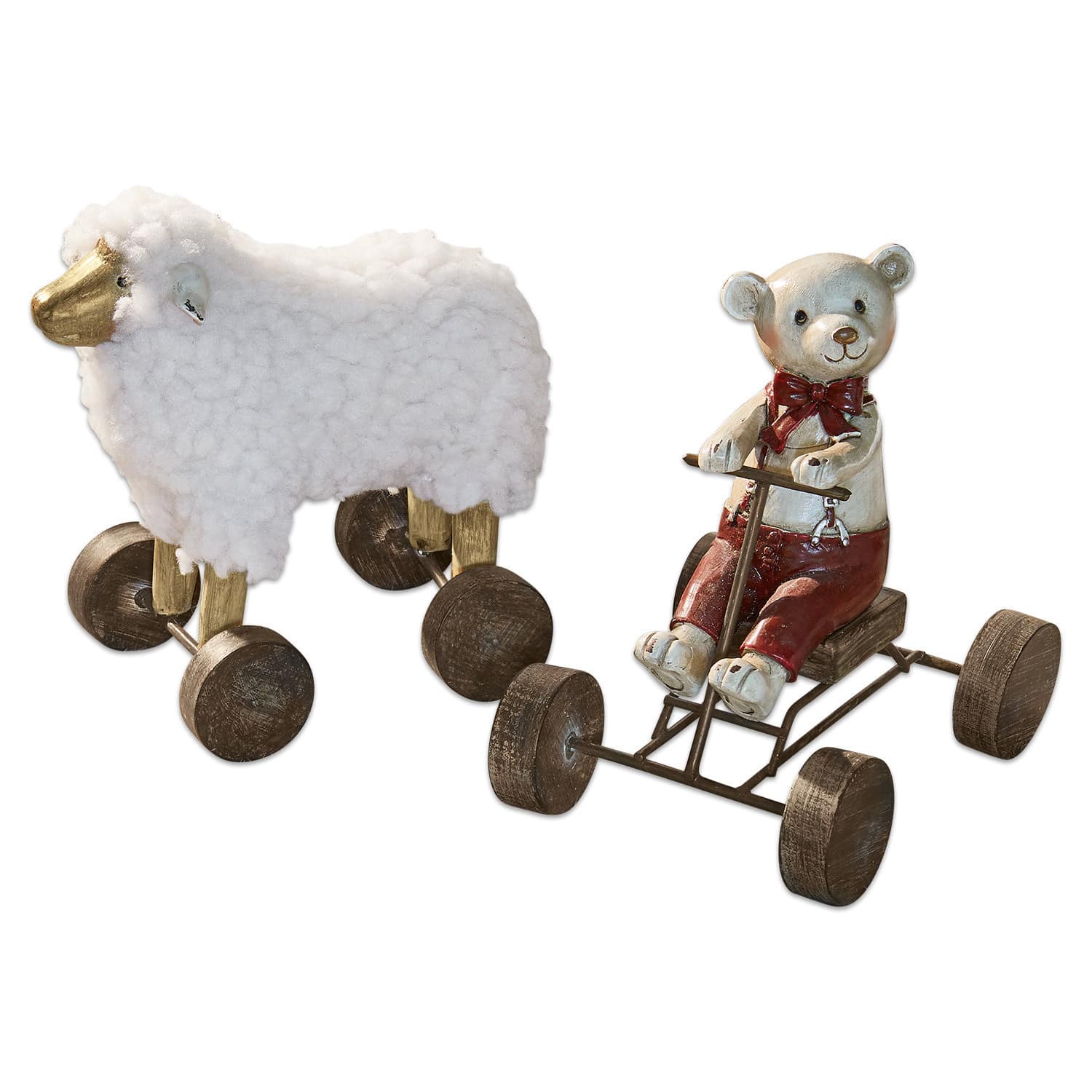 Beeldje set van 2 Playground