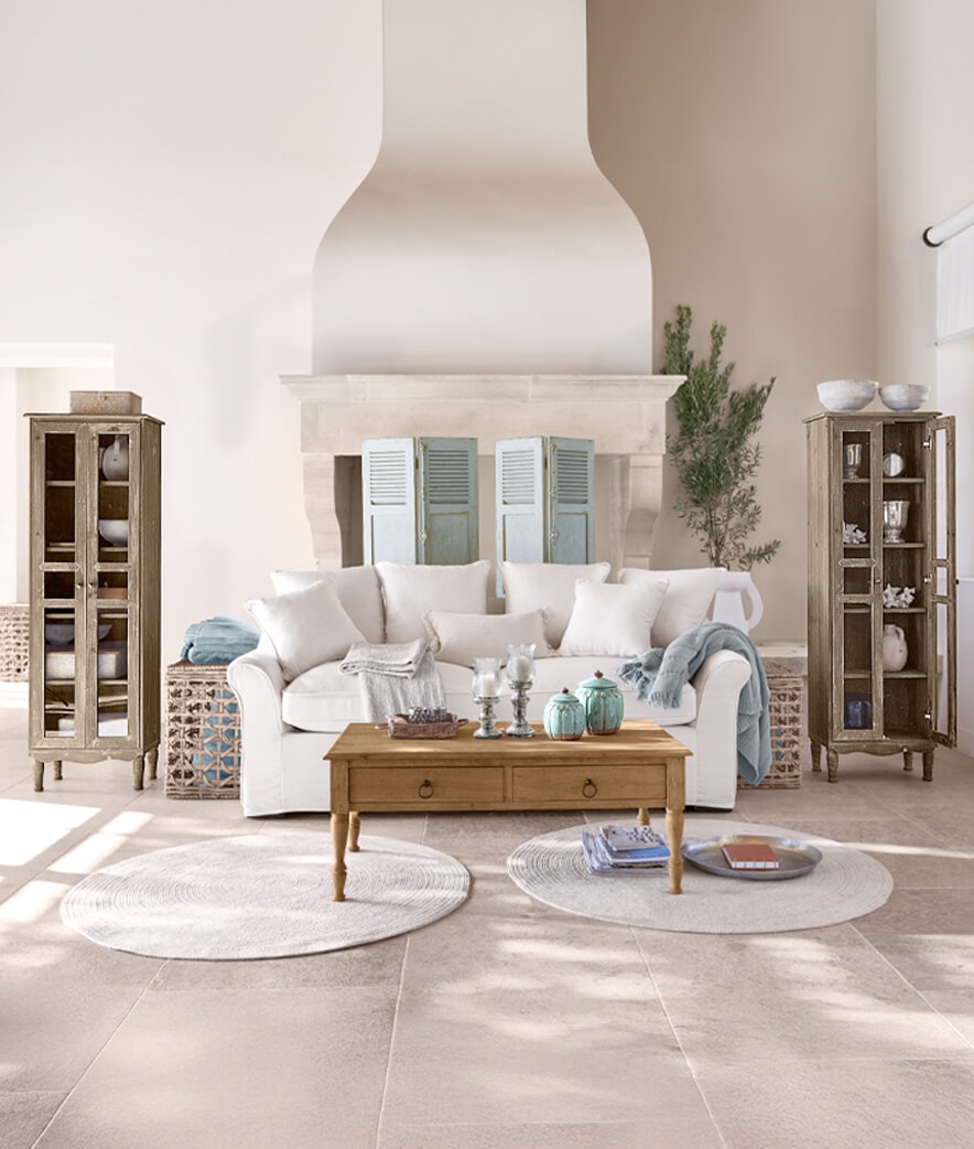 Maritiem aangeklede bank