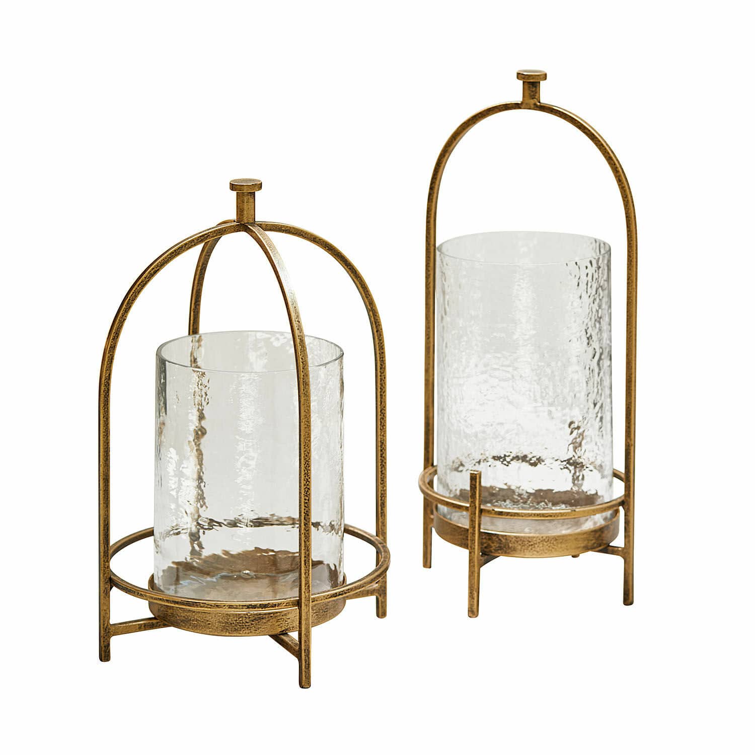 Windlicht set van 2 Biserre