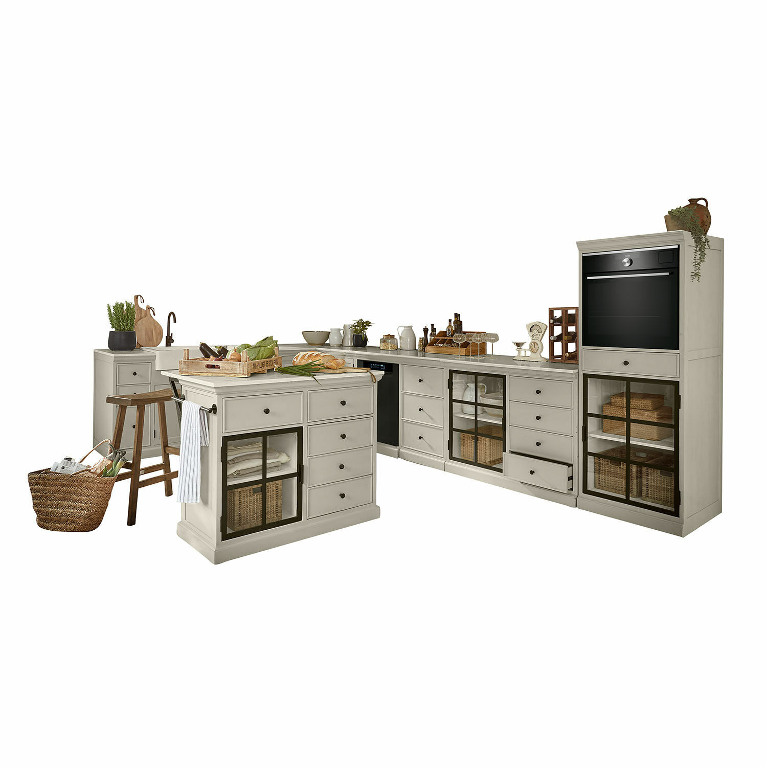 Keukenkasten set van 5 Orlévine