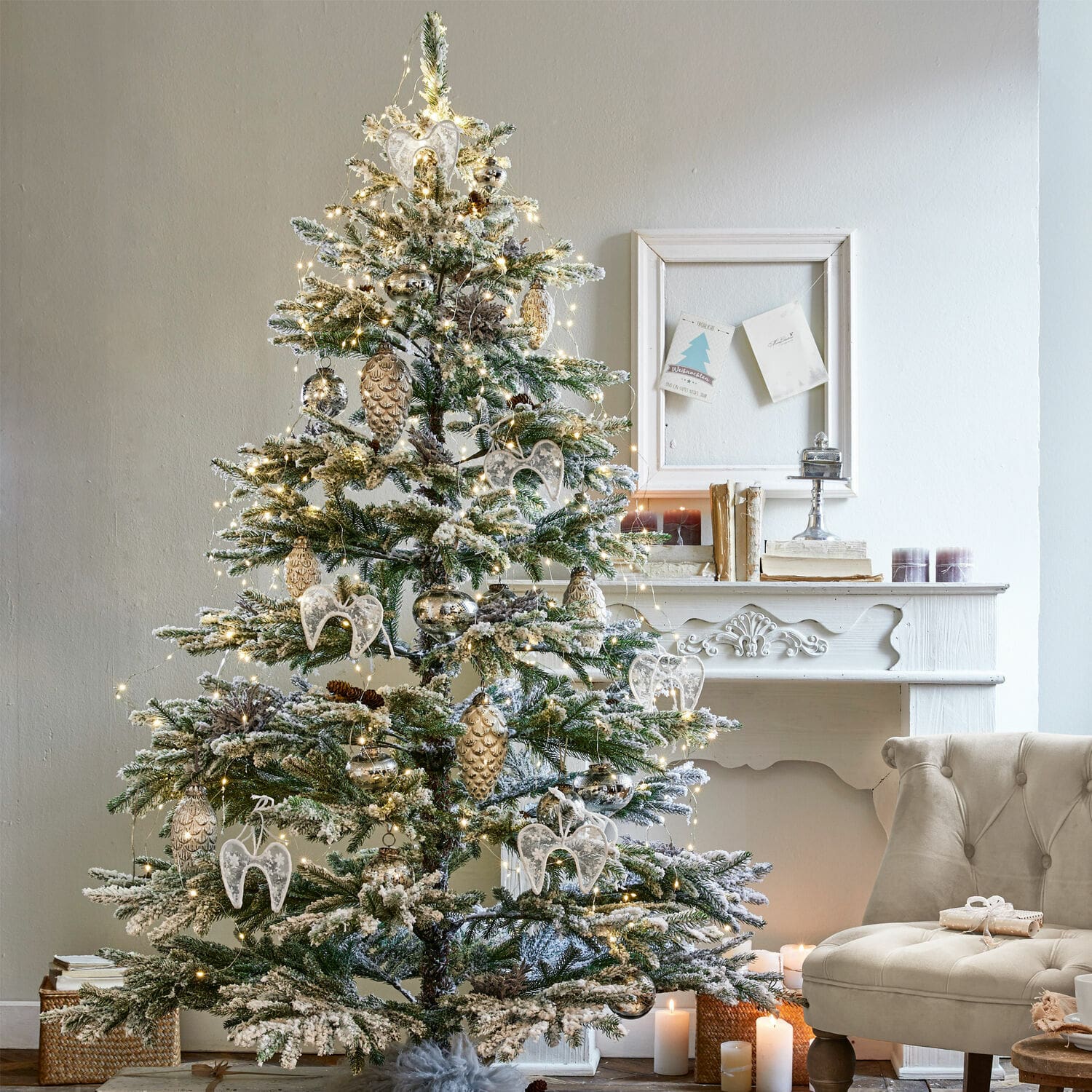 Kerstversiering set van 6 Sully