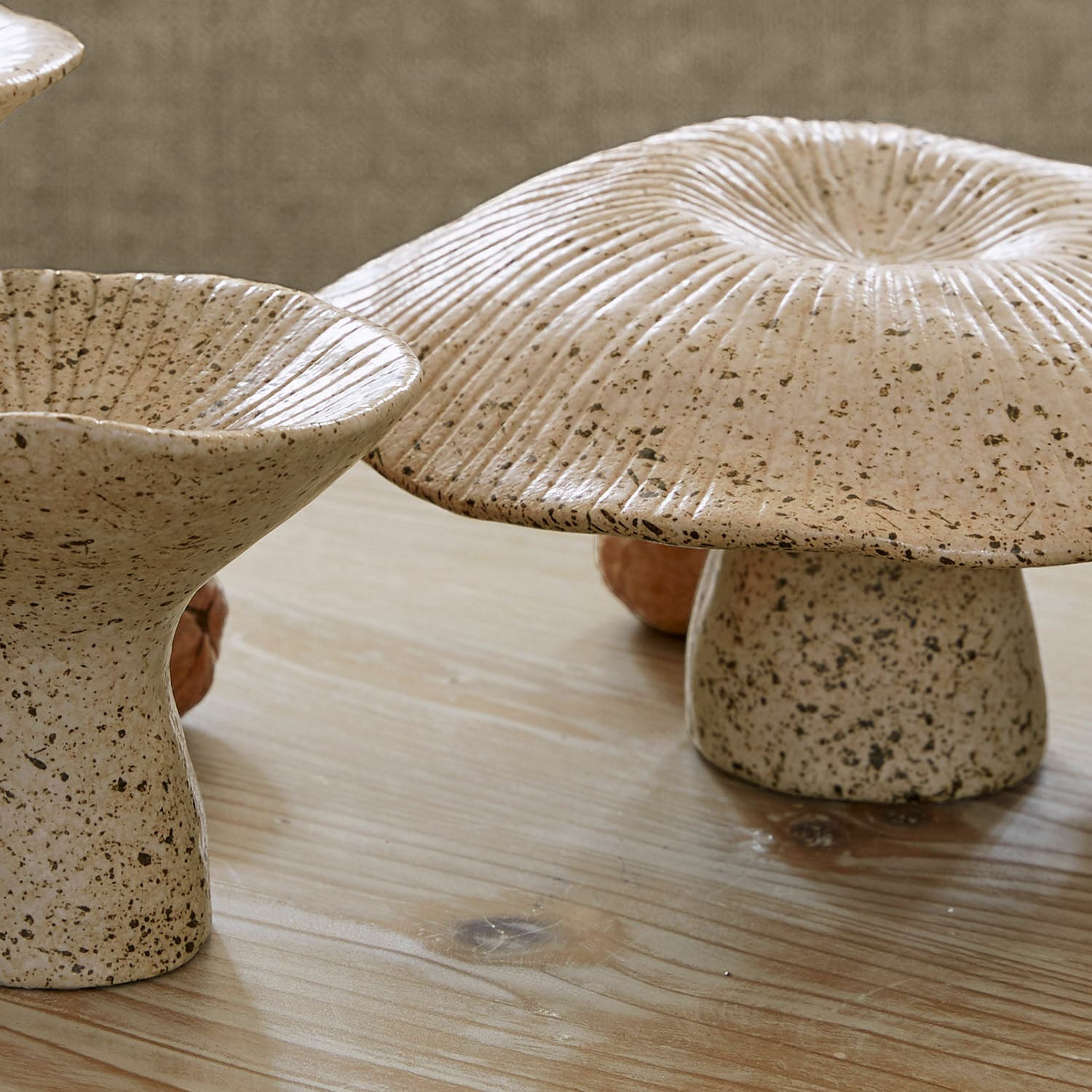 Sierpaddenstoel set van 3 Safoura