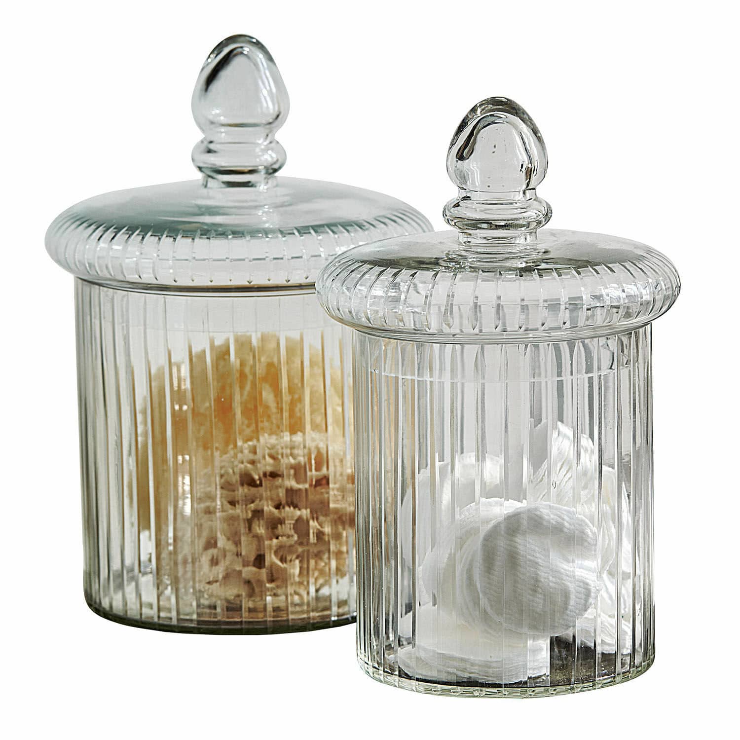 Glazen pot set van 2 Marnix