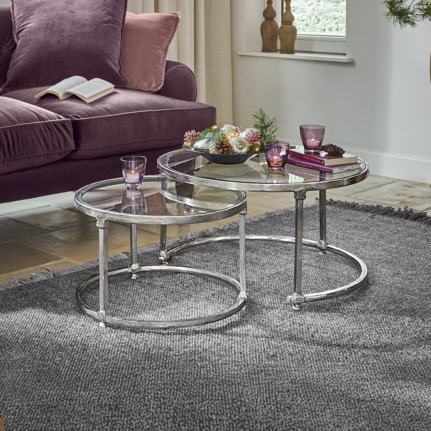 Salontafel set van 2 Kabala