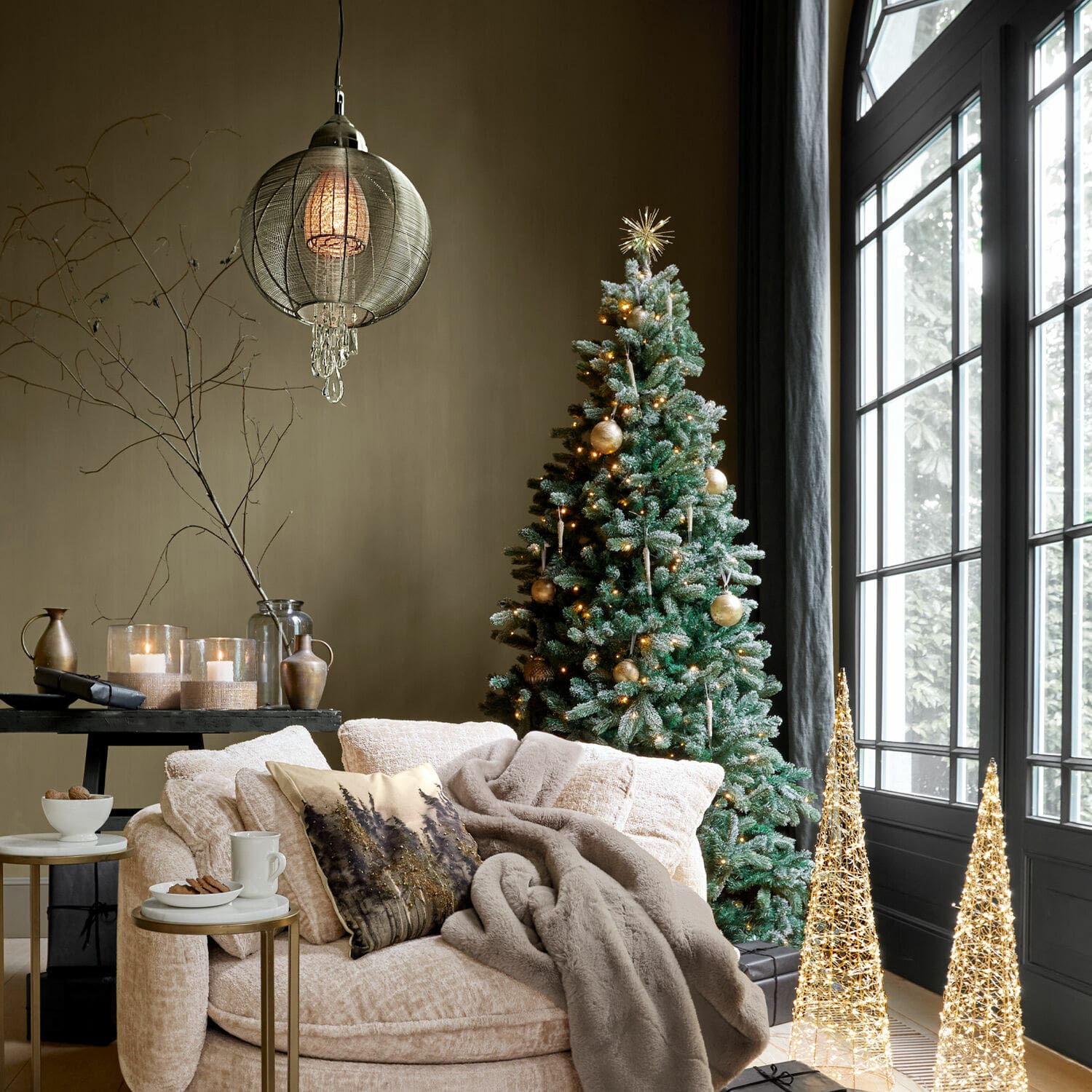 Ledkerstboompiek Quérillane