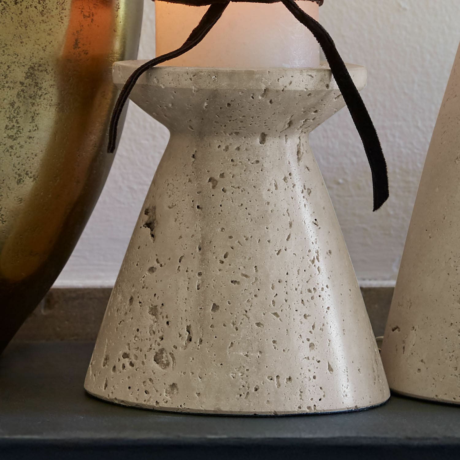 Kaarsenhouder set van 2 Bazrahim